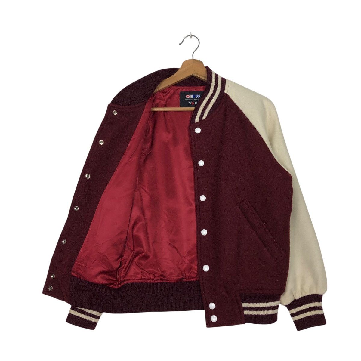 Japanese Brand × Vintage 📌Vintage Bomber Jacket Van Jac Japan Issey Miyake Size US M / EU 48-50 / 2 - 12 Thumbnail