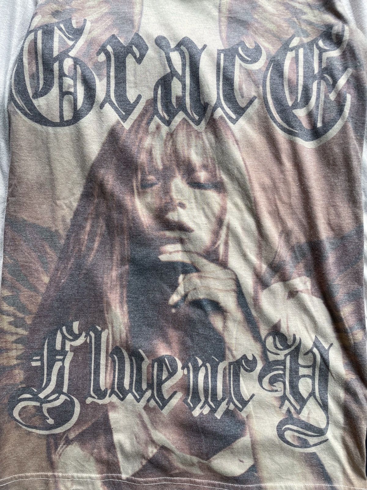 Japanese Brand GRAVE IDENTITY PRINTED LONG SLEEVE Size US M / EU 48-50 / 2 - 4 Thumbnail