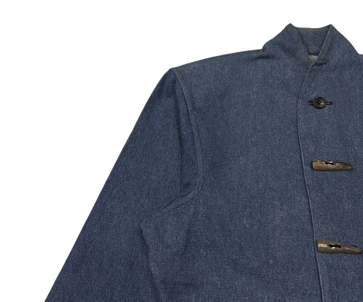 Y's Vintage Y’s Sample By Yohji Yamamoto Mandarin Denim Jacket Size M / US 6-8 / IT 42-44 - 5 Thumbnail