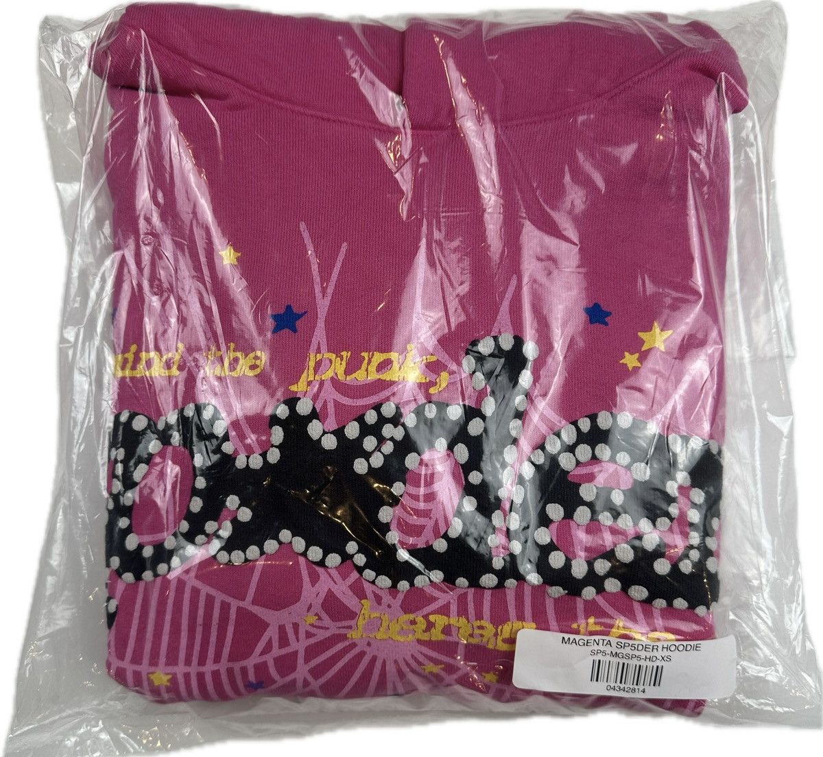 Sp5der Sp5der P*nk V2 Hoodie Size US XS / EU 42 / 0 - 7 Thumbnail