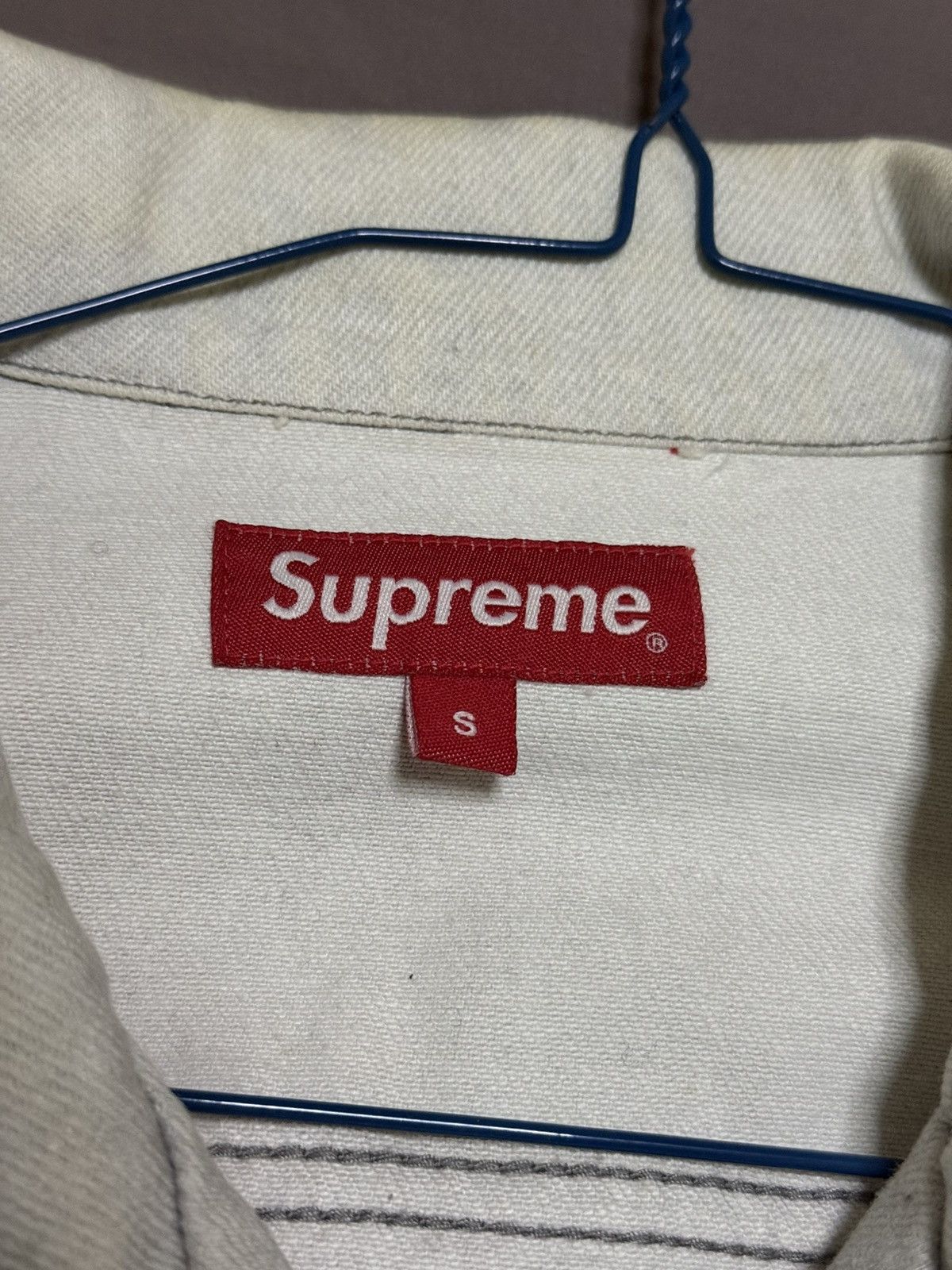 Supreme Supreme mike kelley Ahhyouth! Work denim jacket trucker Size US S / EU 44-46 / 1 - 3 Thumbnail