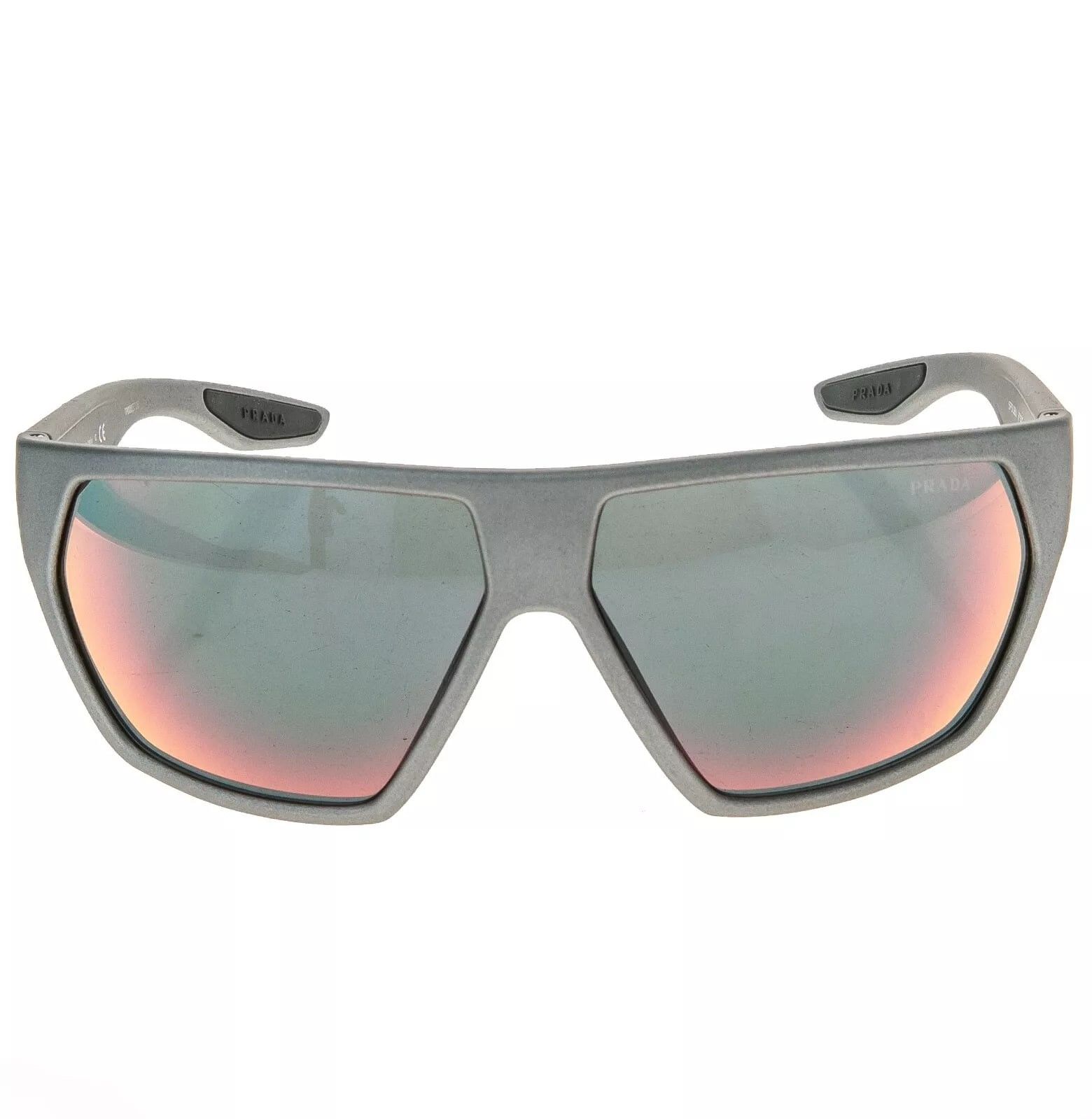 Prada PRADA LINEA ROSSA ACTIVE 08U Silver Sport Sunglasses PS08US Size ONE SIZE - 10 Thumbnail