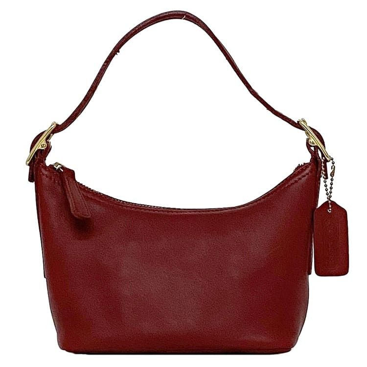 Coach COACH Mini Bag Red Leather Size ONE SIZE - 1 Thumbnail