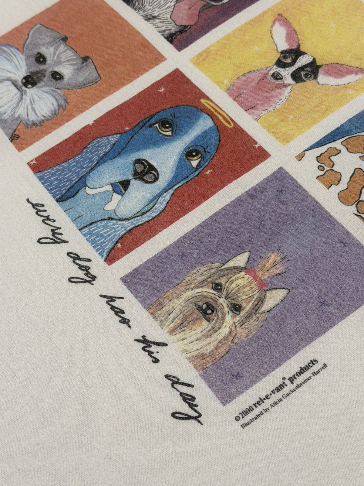 Vintage Vintage 2000 Rel-e-vant Products “Every Dog Has His Day” Art Size US XL / EU 56 / 4 - 9 Thumbnail