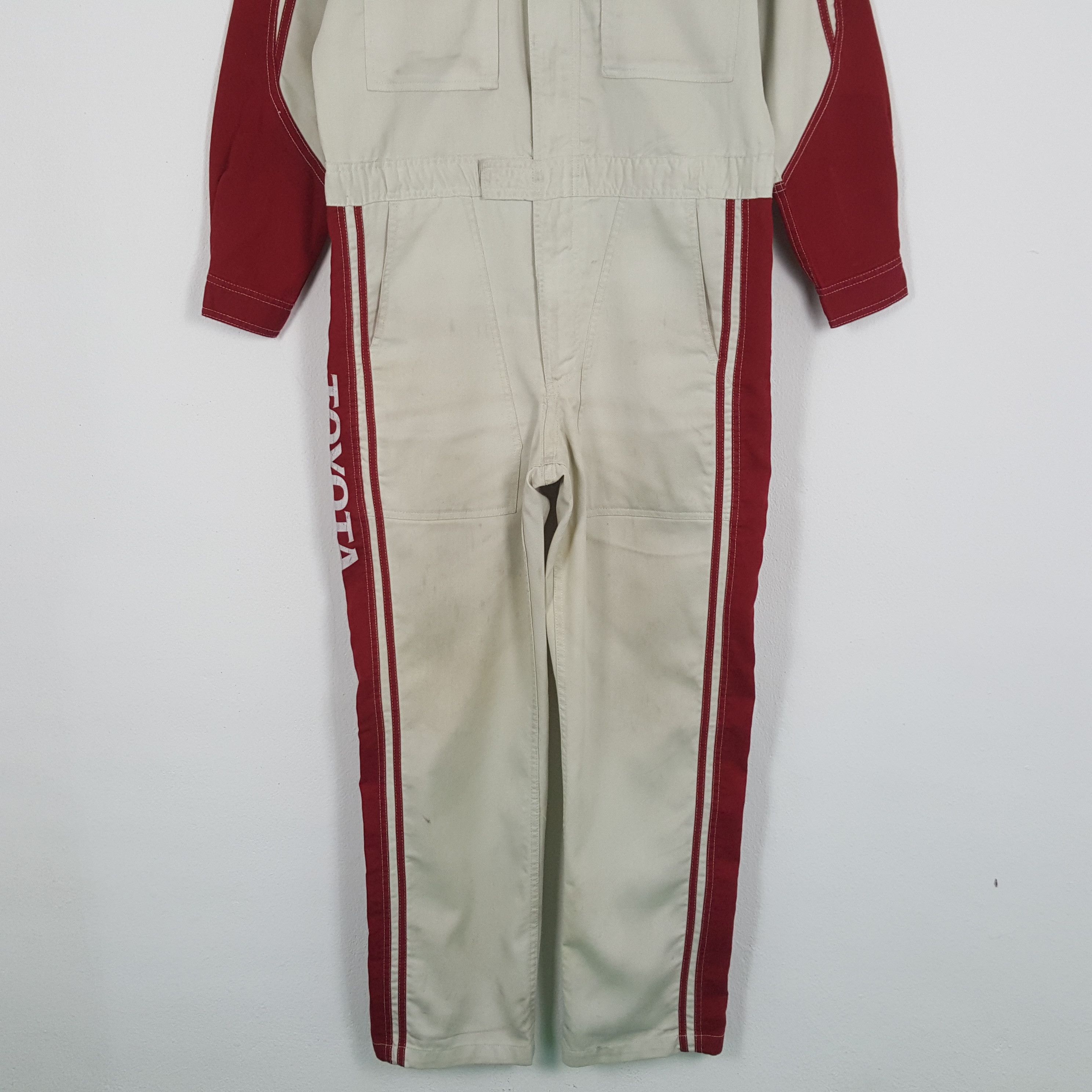 Vintage TOYOTA TECNO Racing Style Motorsports Coverall Jacket Size US M / EU 48-50 / 2 - 6 Thumbnail