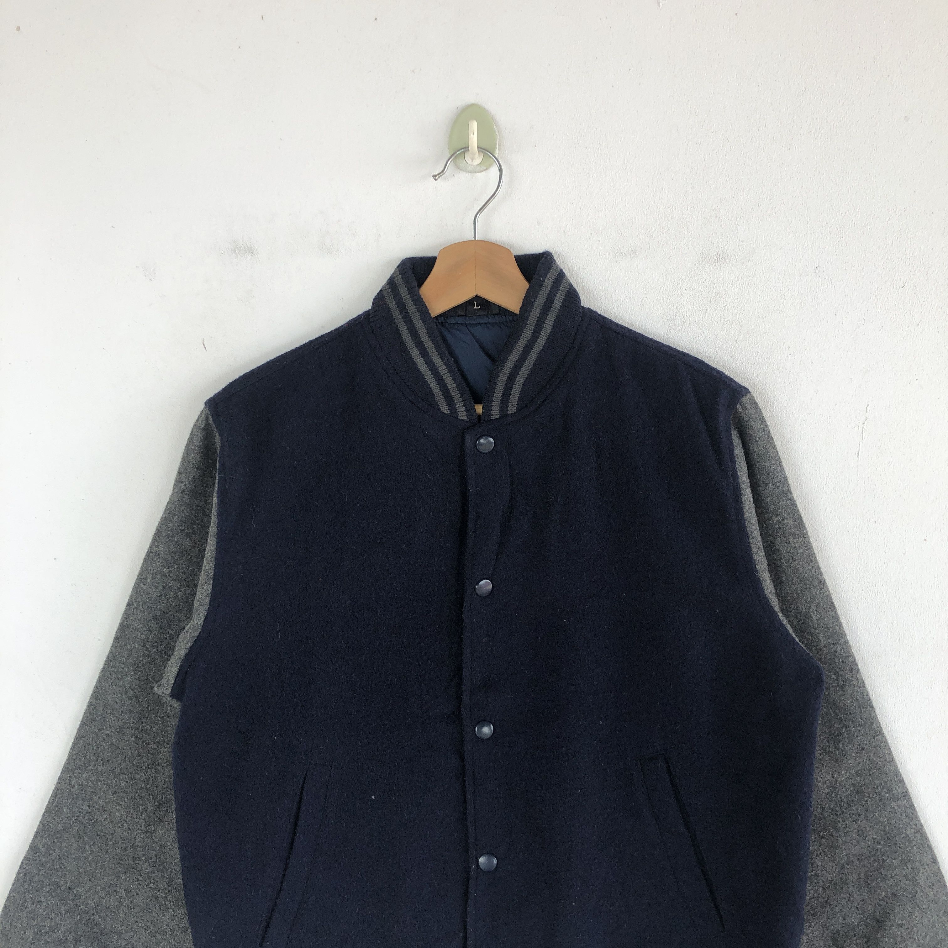 Japanese Brand Vintage Japanese Varsity Wool Stadium University Jacket Size US M / EU 48-50 / 2 - 4 Thumbnail