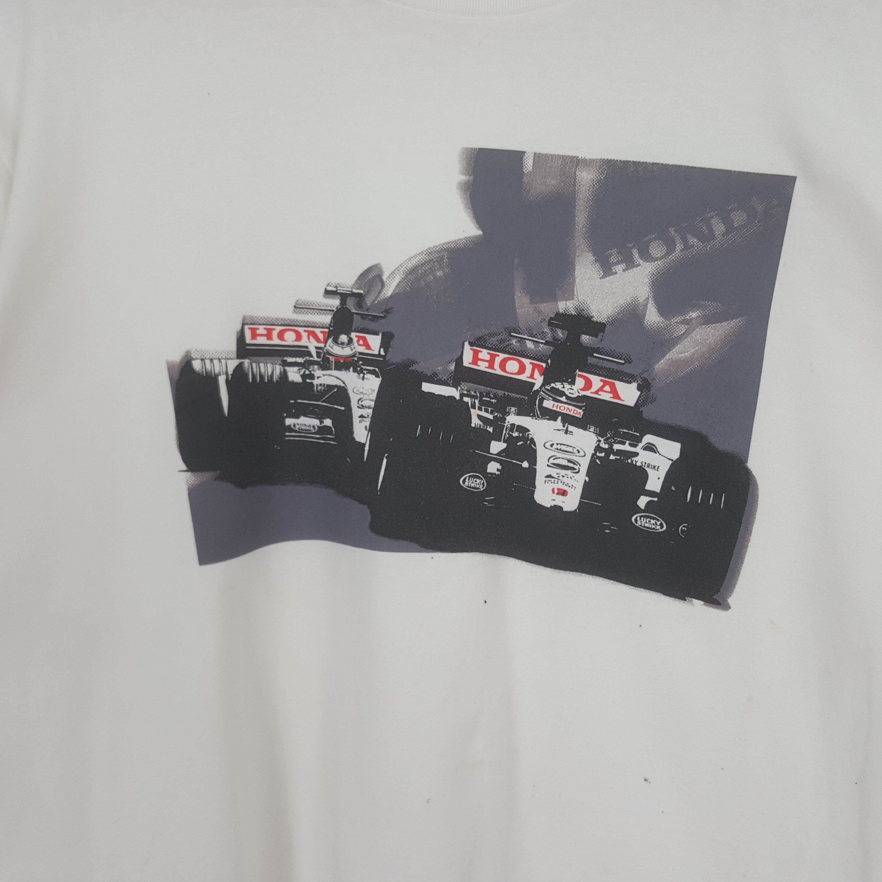 Honda Vintage Honda Formula One Tshirt C312N79 Size US M / EU 48-50 / 2 - 2 Thumbnail