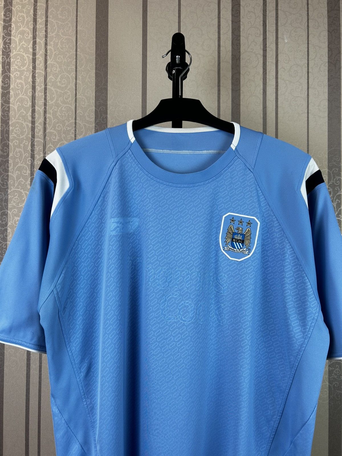 Reebok 2004-05 Manchester City Home Football Shirt Jersey Soccer Size US XL / EU 56 / 4 - 3 Thumbnail