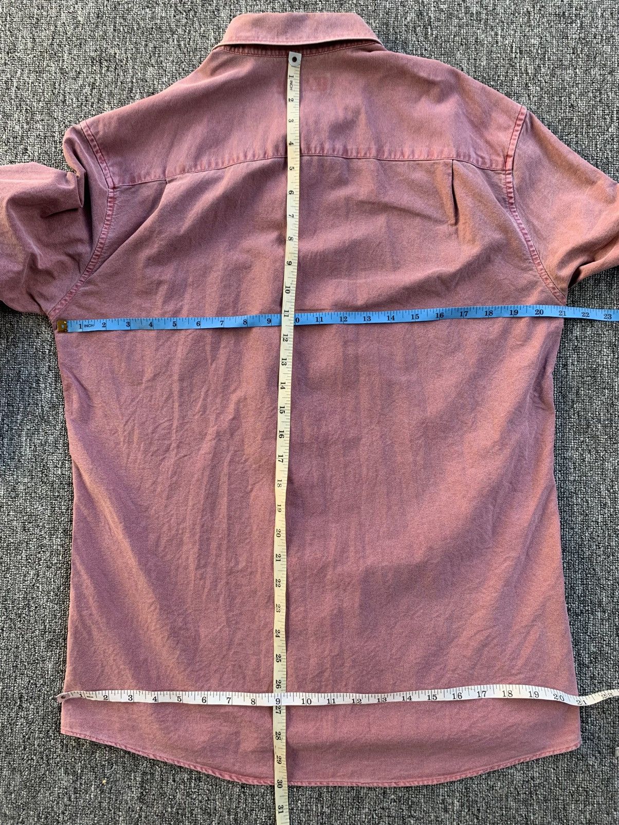 MasterPiece Master-Piece Soft Pink Vintage Japanese Buttons Shirt Size US L / EU 52-54 / 3 - 10 Thumbnail