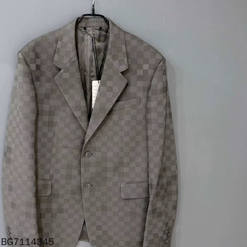 Louis Vuitton Louis Vuitton New Fei Dong checkerboard full print suit ja Size US M / EU 48-50 / 2 - 2 Thumbnail