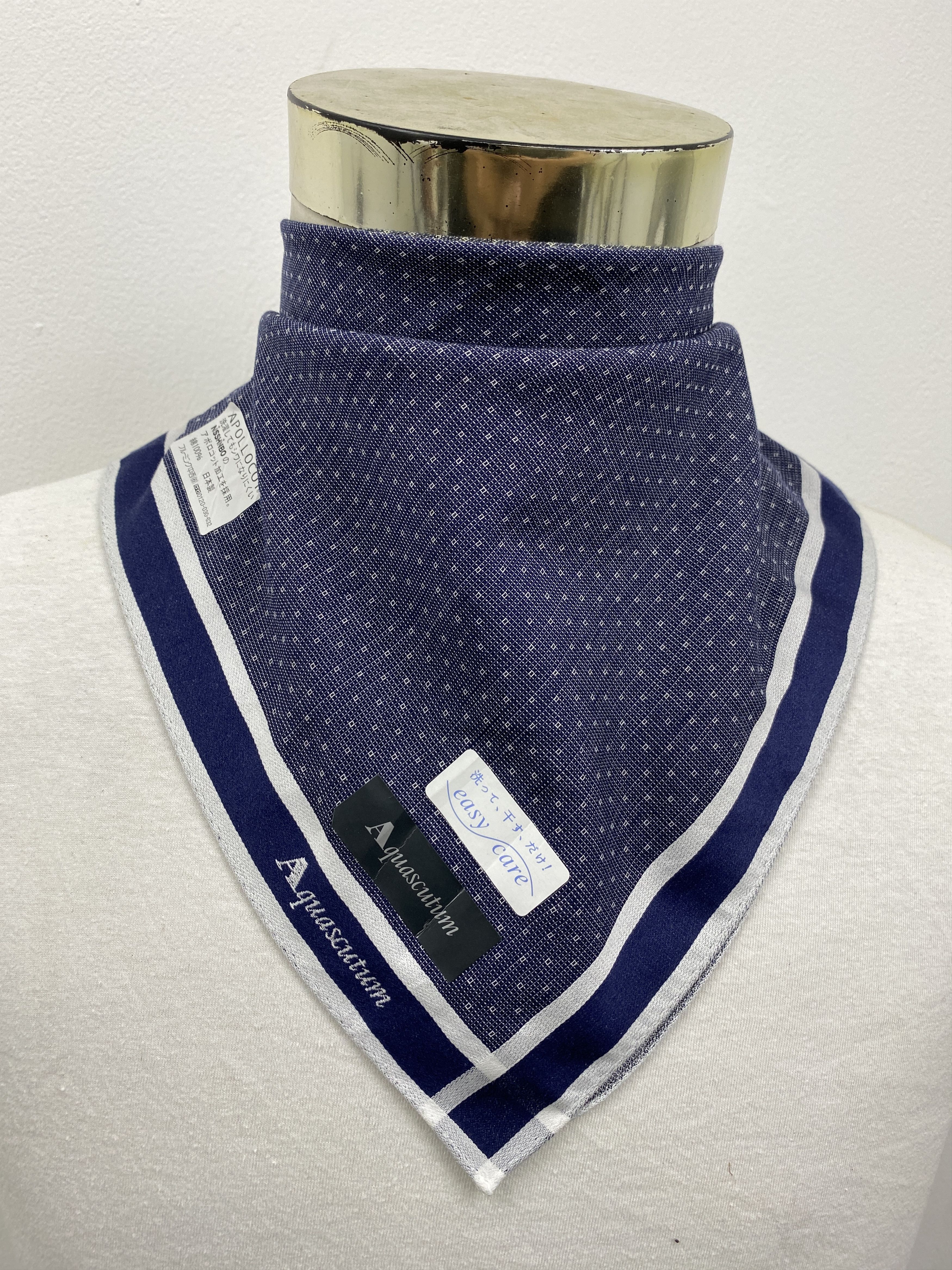 Aquascutum Vintage Aquascutum Handkerchief / Neckwear / Bandana HKC0460 Size ONE SIZE - 1 Thumbnail