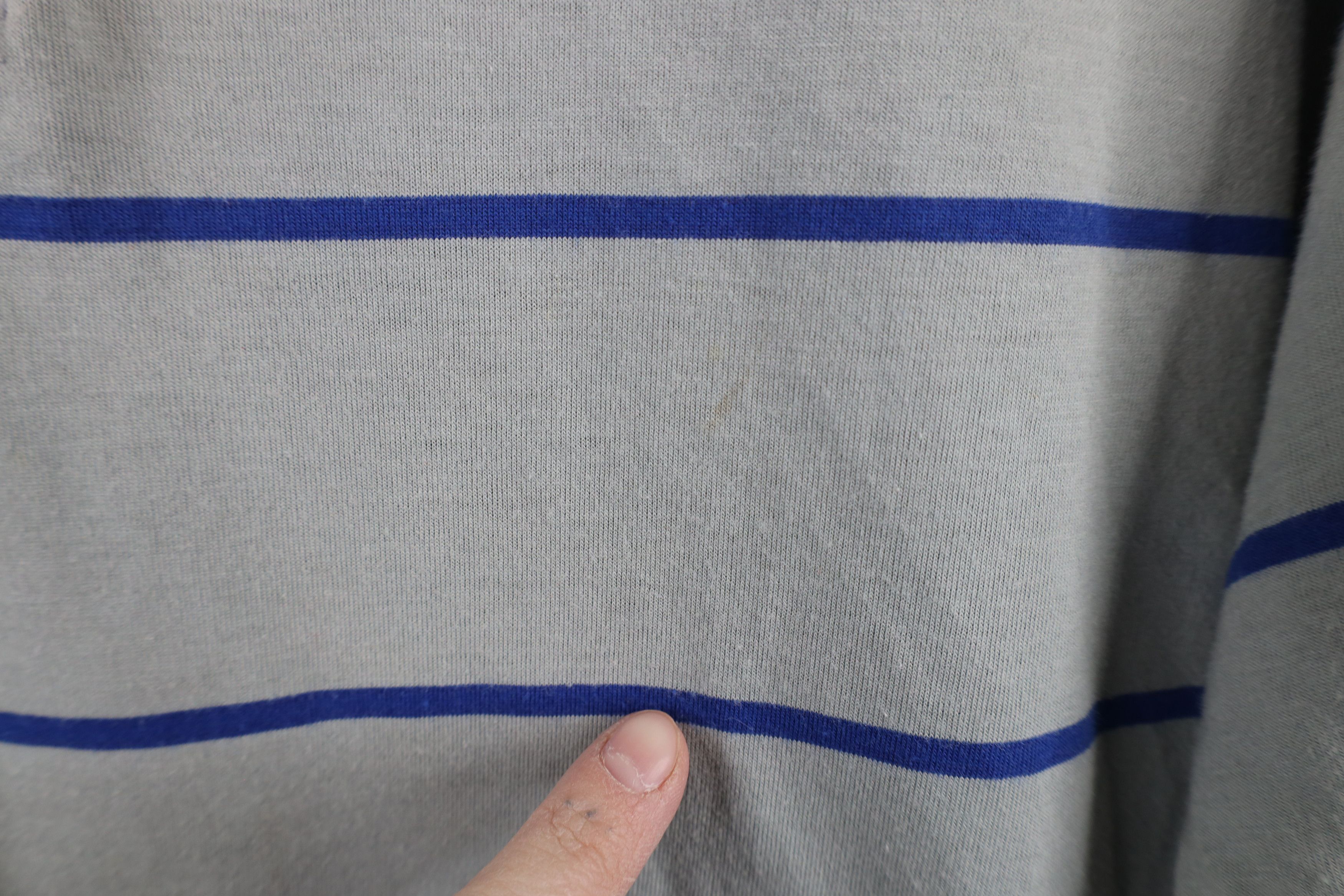 Vintage Vintage 90s Streetwear Short Sleeve Golf Polo Shirt Gray Size US L / EU 52-54 / 3 - 5 Thumbnail