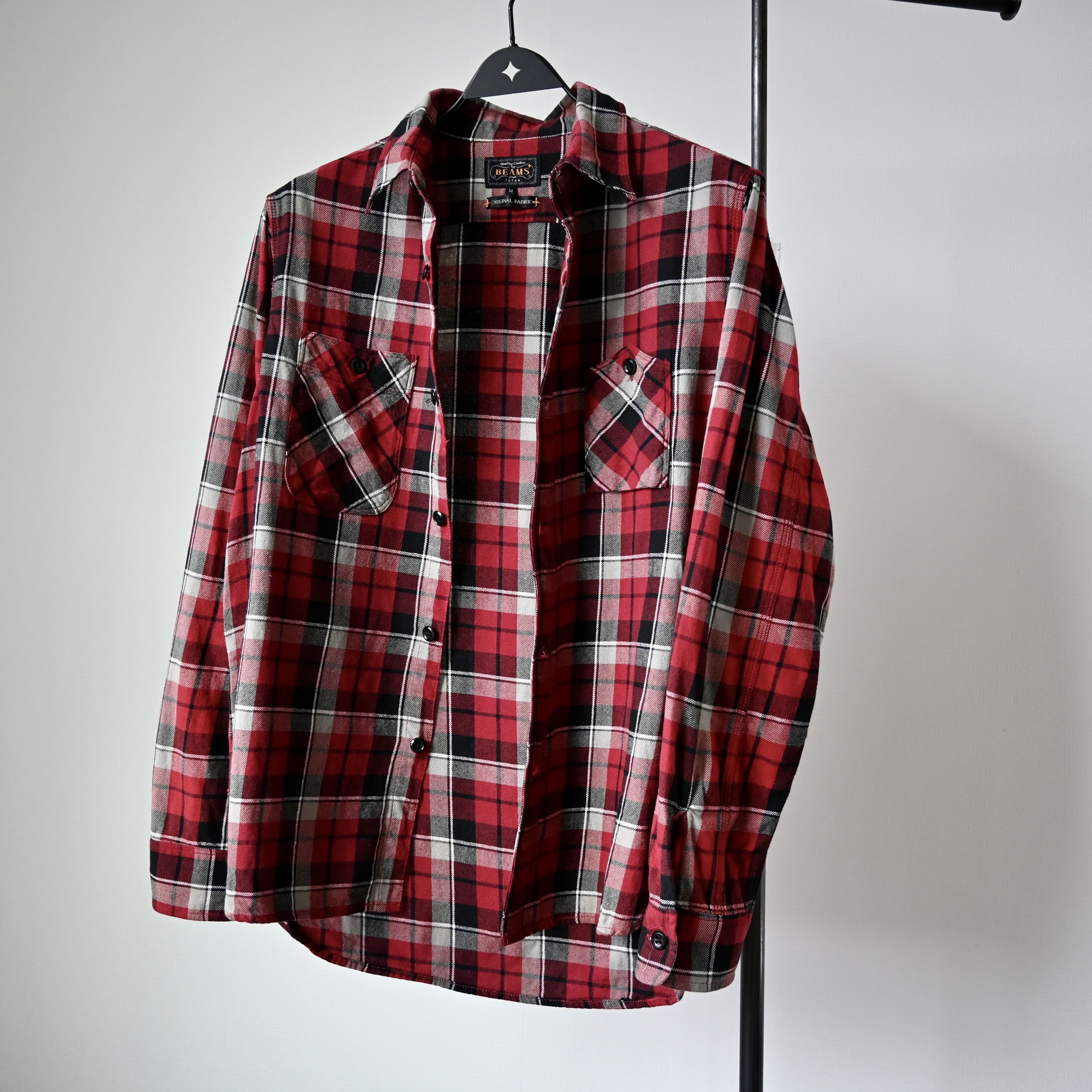 Beams Plus 2010s BEAMS Plus lightweight flannel work shirt Size US M / EU 48-50 / 2 - 19 Thumbnail