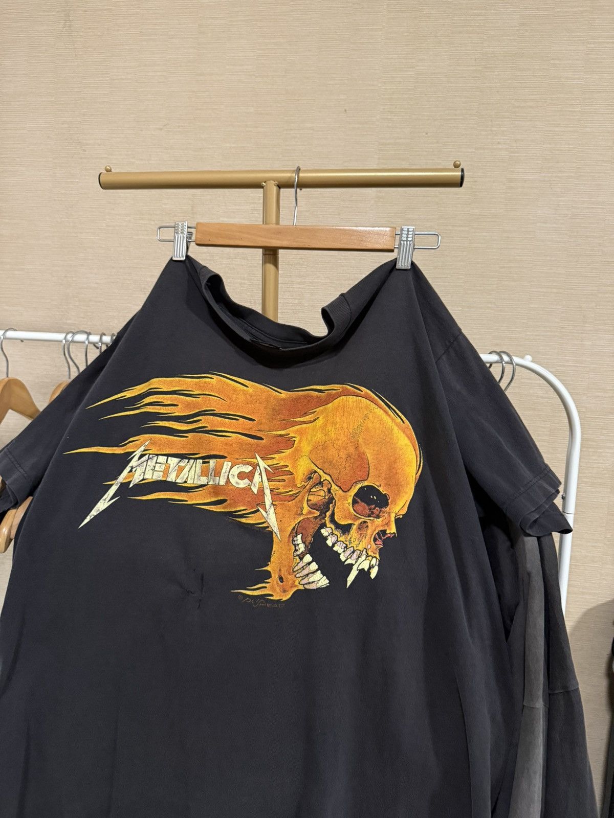 Band Tees Vintage 1990s Metallica Pushead Sun Size US XL / EU 56 / 4 - 14 Thumbnail