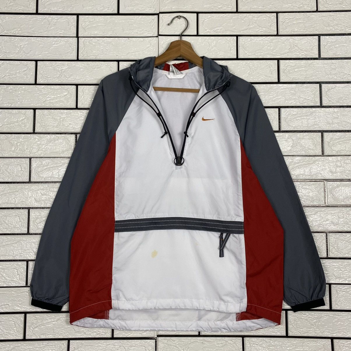 Nike 🔥VINTAGE ANORAK JACKET NIKE BIG SWOOSH Size M / US 6-8 / IT 42-44 - 13 Thumbnail