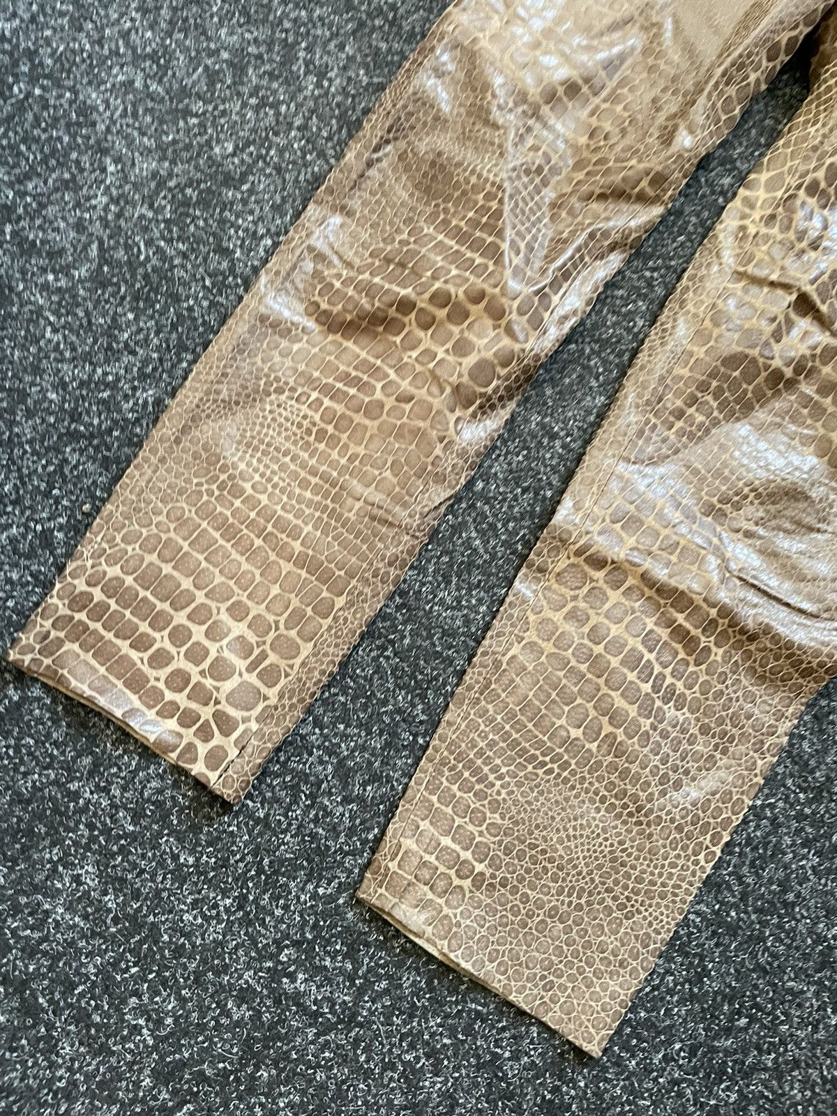 If Six Was Nine 90s pants tiger aligator snake camo leader old money Size 26" / US 2 / IT 38 - 3 Thumbnail