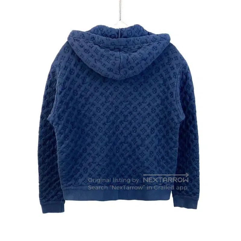 Louis Vuitton Louis Vuitton Blue Cotton Jacket for Women . Size XS / US 0-2 / IT 36-38 - 2 Thumbnail