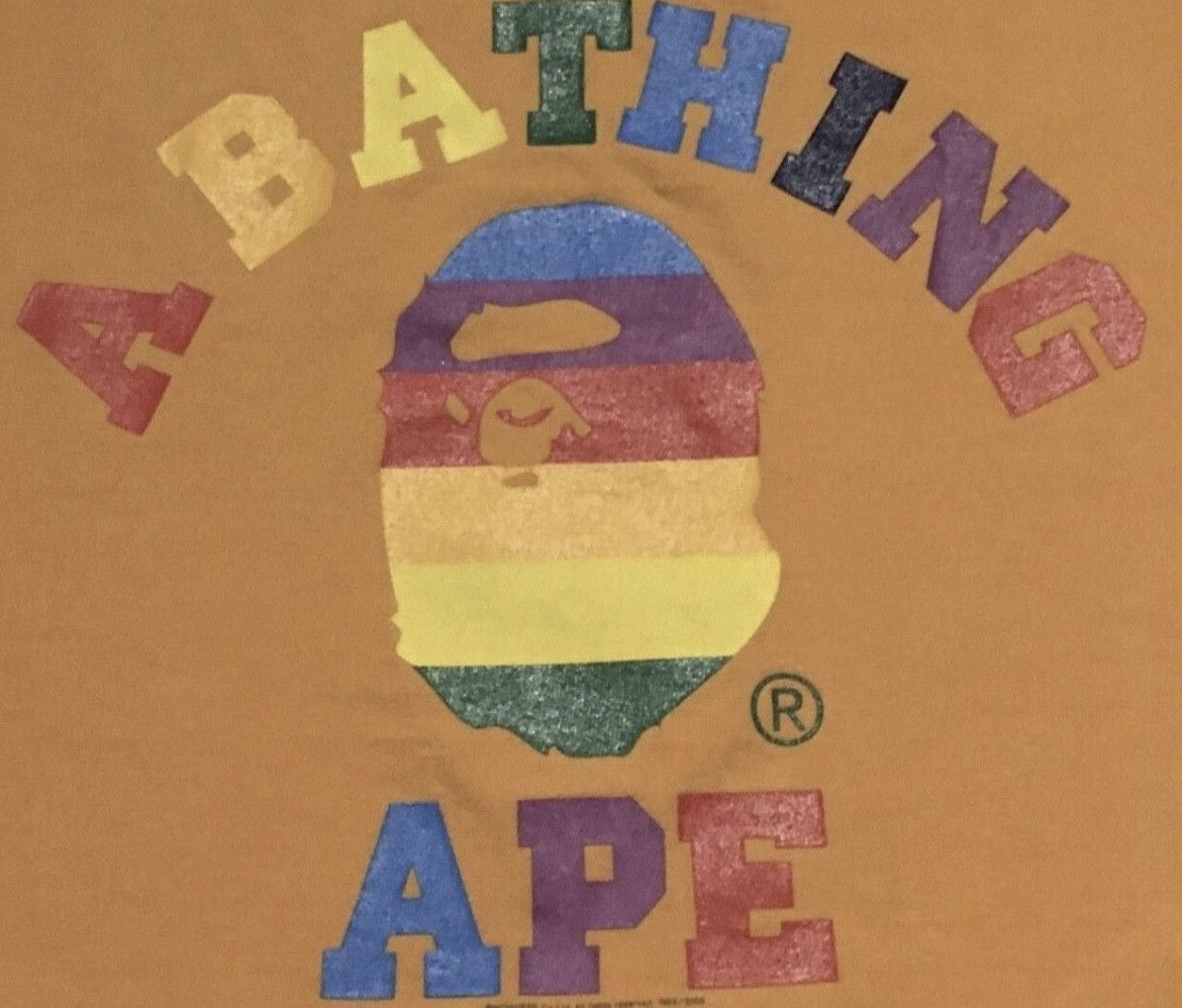 Bape Bape logo tee shirt Size US M / EU 48-50 / 2 - 3 Thumbnail