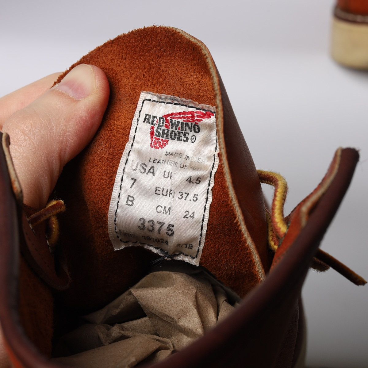 Red Wing Red Wing Leather Boots Made in USA Moc Shoes Size US 7 / IT 37 - 15 Thumbnail