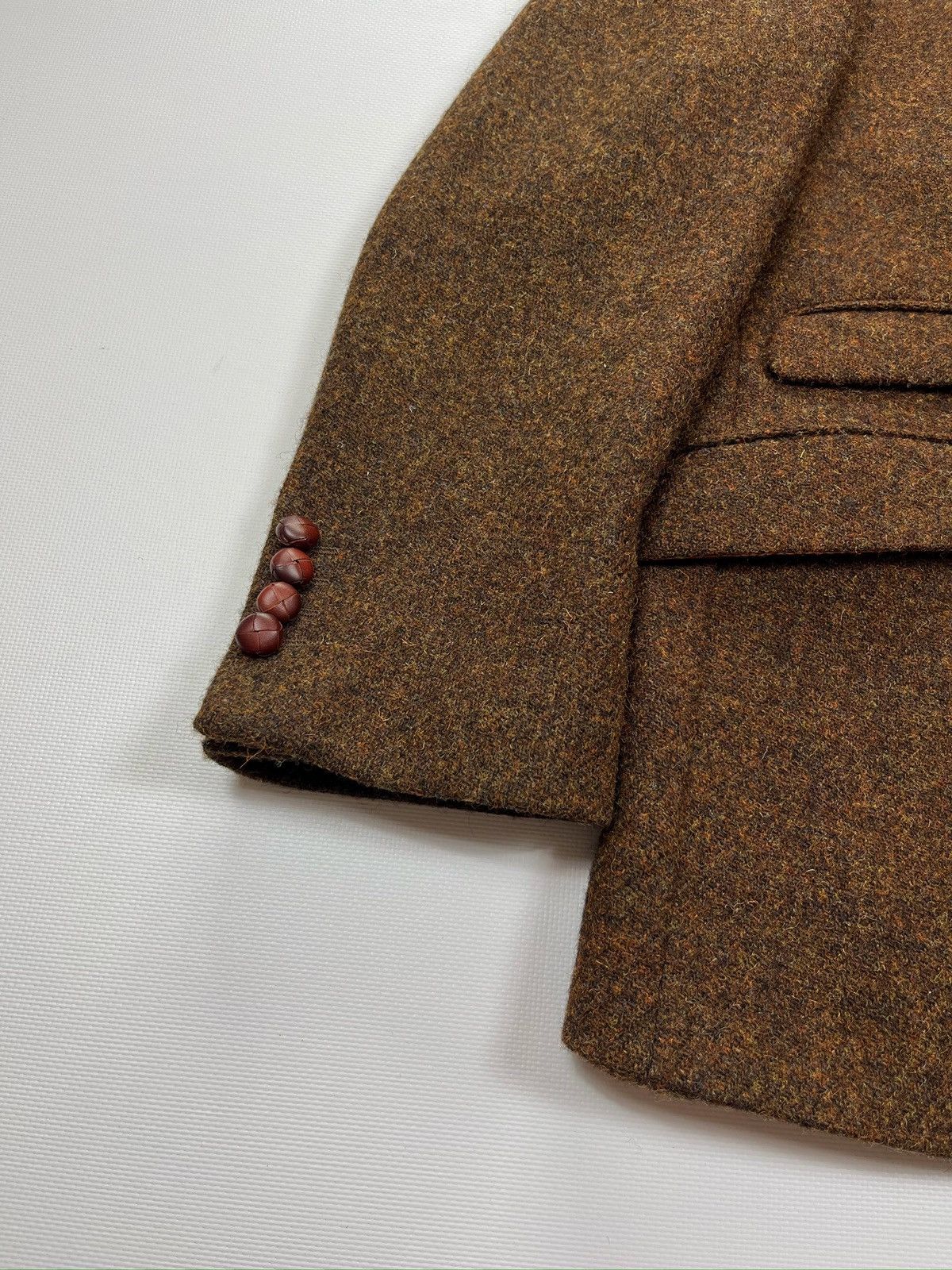 Harris Tweed Charles Robertson x Harris Tweed Men’s Blazer Jacket Wool Size 44L - 4 Thumbnail