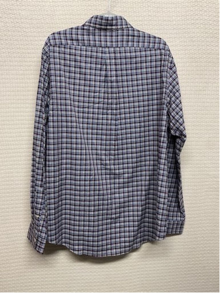 Ralph Lauren Ralph Lauren Bordo Plaid Flannel Button Up Shirt Men XL Size US XL / EU 56 / 4 - 7 Thumbnail