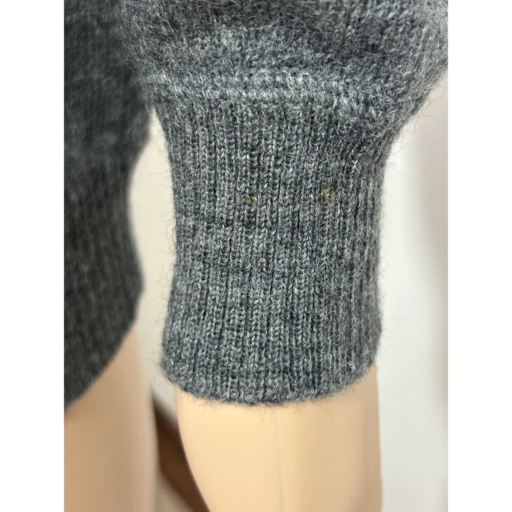 Gap Gap Men’s Sweater Grey L Pullover Ribbed Crewneck Wool Class Size US L / EU 52-54 / 3 - 8 Thumbnail