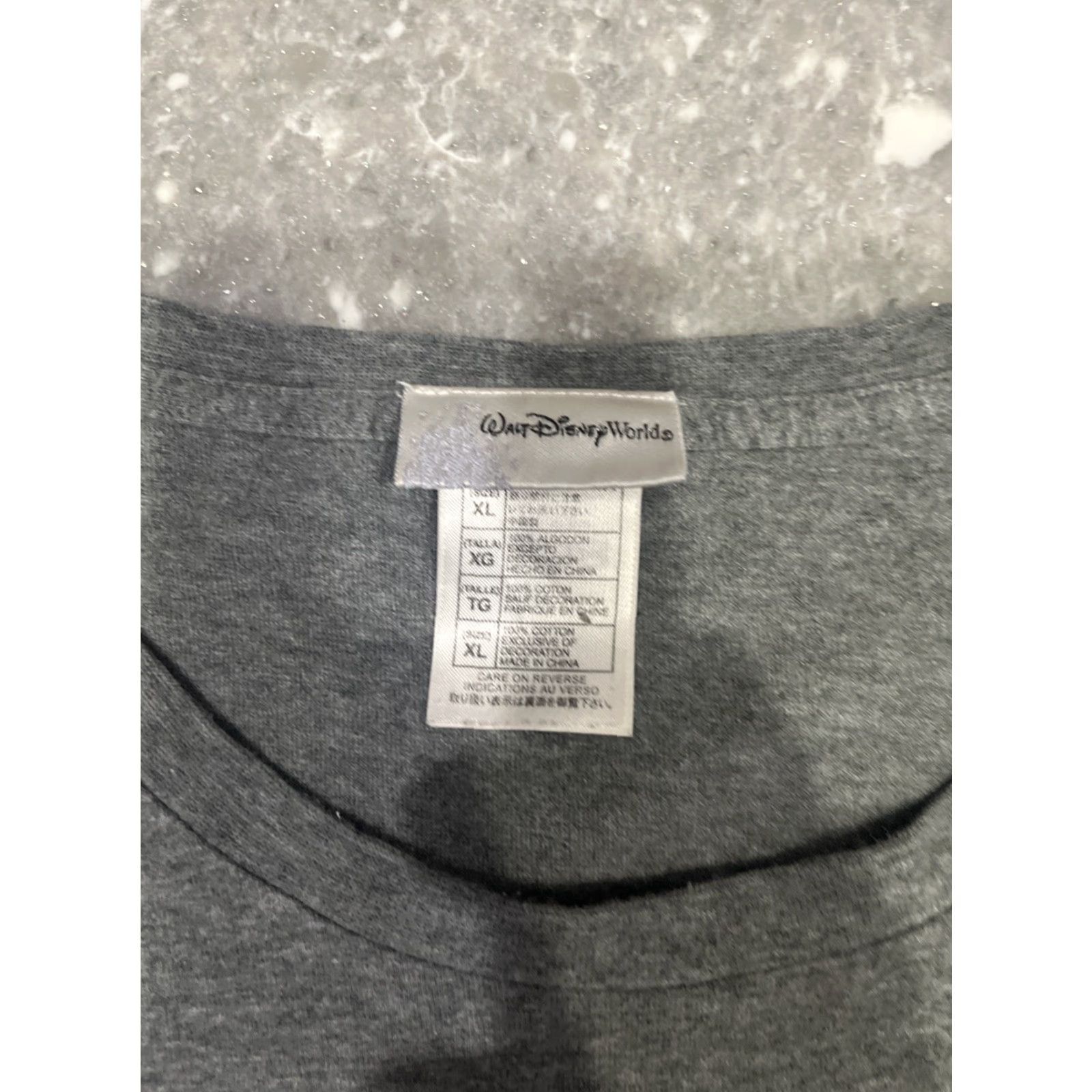 Disney VINTAGE Disney Snow White Grumpy Gym Seven Dwarfs T Shirt Men XL Gray Size US XL / EU 56 / 4 - 3 Thumbnail