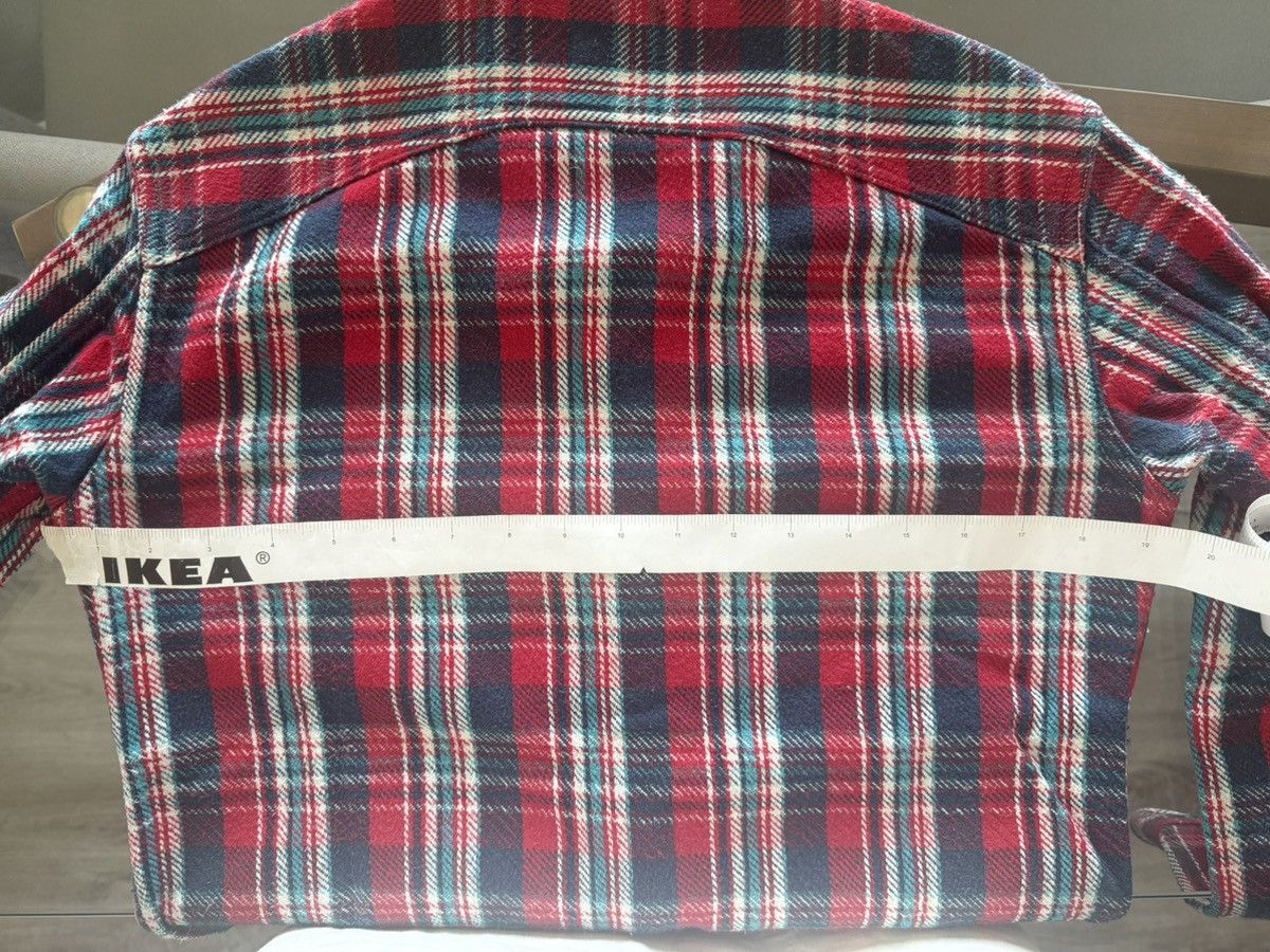 The Strike Gold Thick flannel Japanese work shirt Size US S / EU 44-46 / 1 - 8 Thumbnail