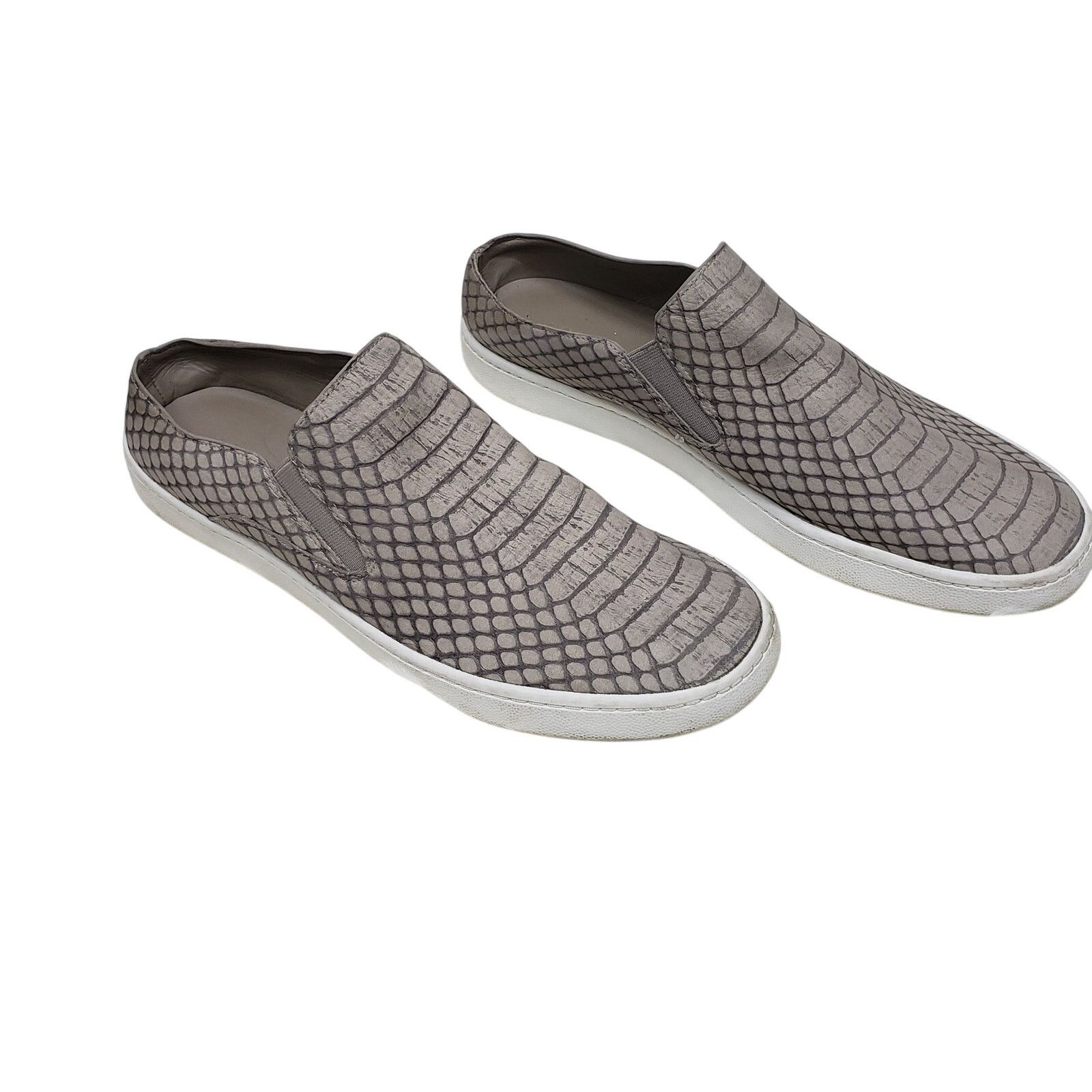 Vince VINCE Blair Snakeskin Embossed Leather Skate Sneakers 7.5 M Size US 7.5 / IT 37.5 - 3 Thumbnail