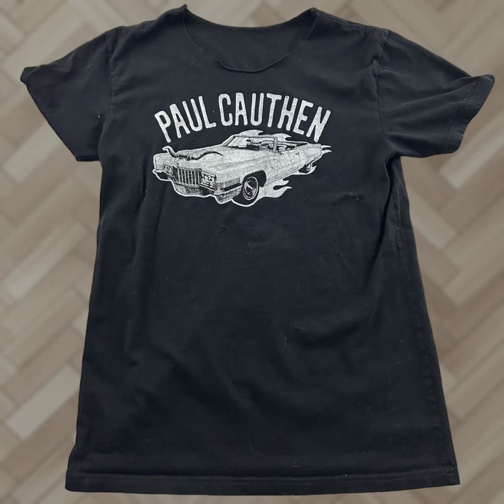Velvet Paul Cauthen Big Velvet Short Sleeve T Shirt Women's L Black Size L / US 10 / IT 46 - 1 Thumbnail