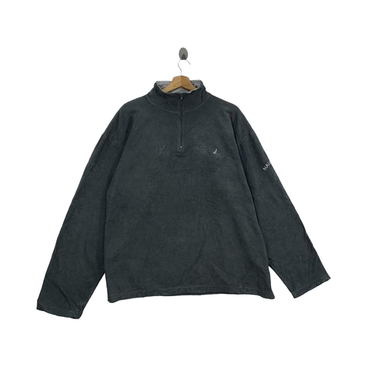 Nautica NAUTICA Sailing Gear Fleece Half Zipper Pullover Long Sleeve Size US XXL / EU 58 / 5 - 2 Thumbnail