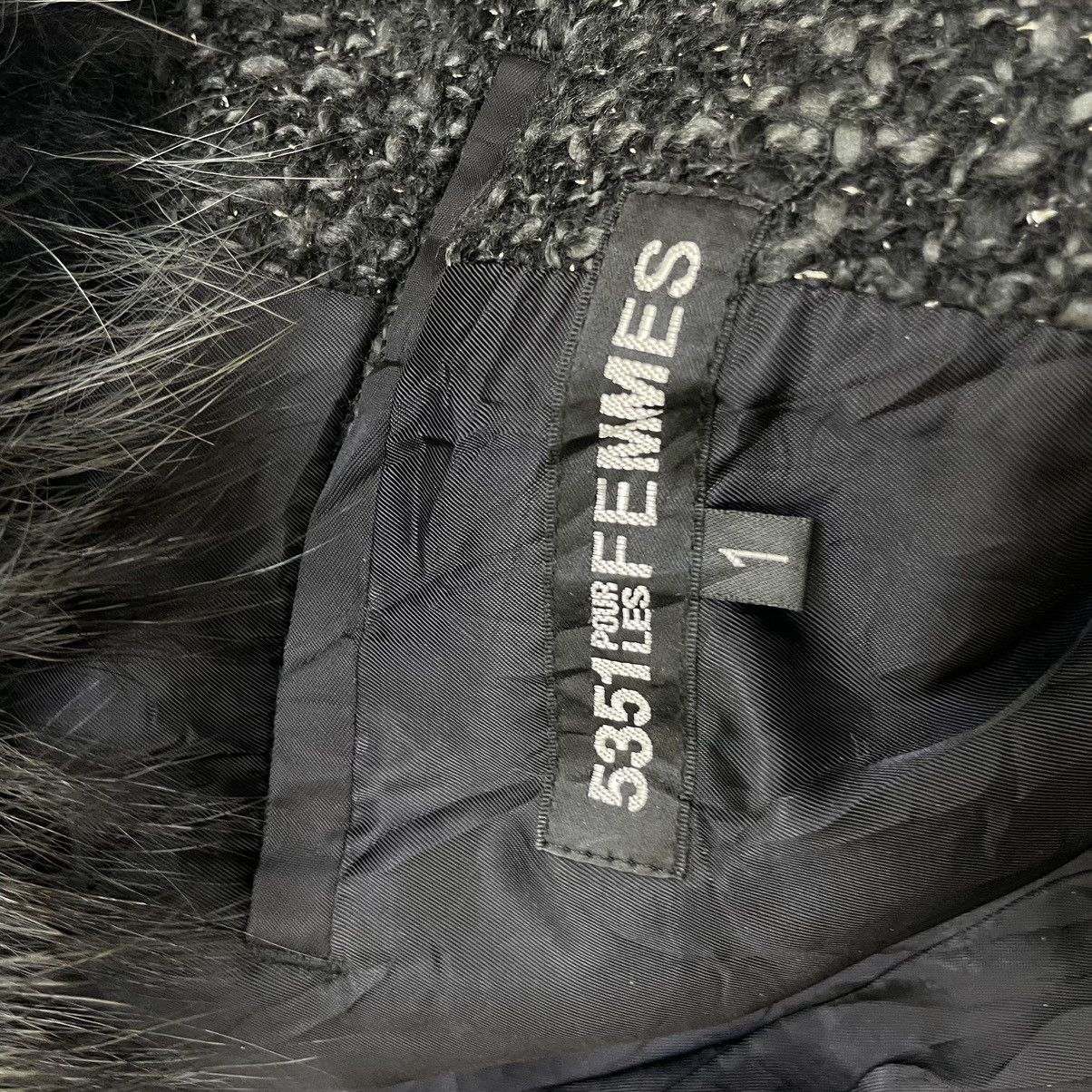 5351 POUR LES HOMMES 💥Japanese Brand 5351 Pour Less Femme Knit Jacket Size S / US 4 / IT 40 - 5 Thumbnail