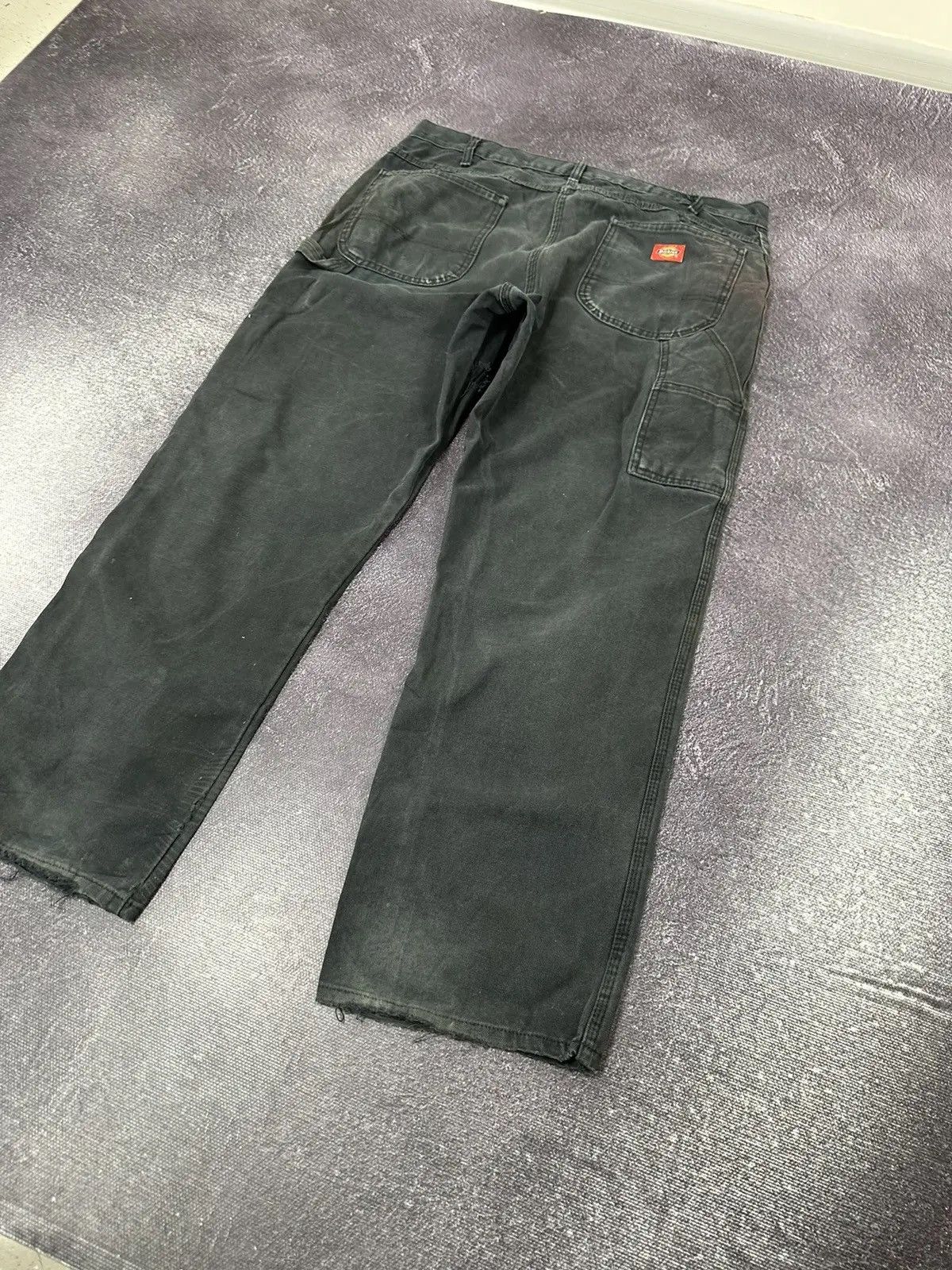 Dickies × Vintage Vintage Dickies Y2K Black Denim Work Hype Baggy Pants Jeans Size US 38 / EU 54 - 5 Thumbnail