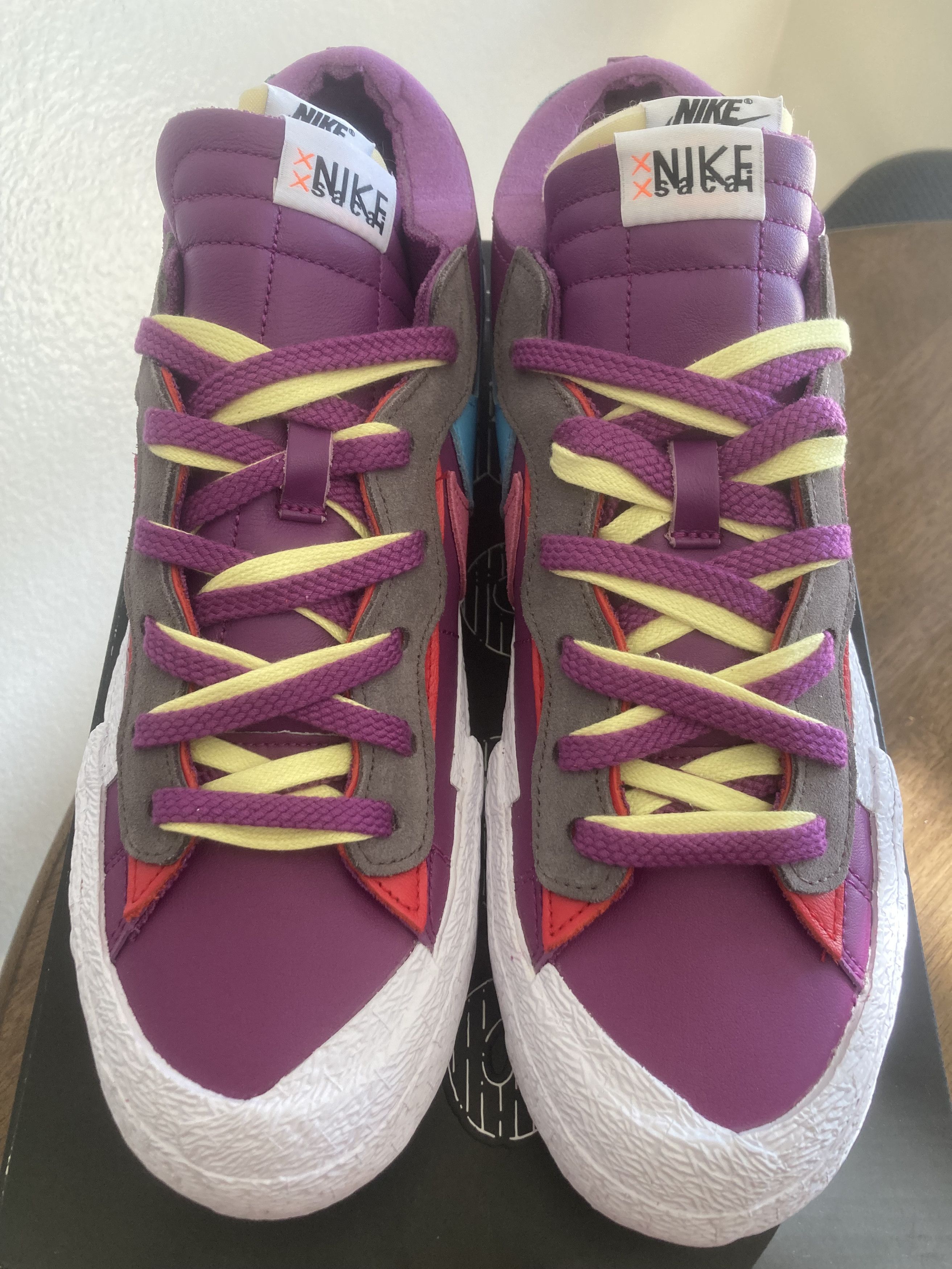 Kaws × Nike × Sacai Nike Blazer Low sacai KAWS Purple Dusk Size US 11 / EU 44 - 7 Thumbnail