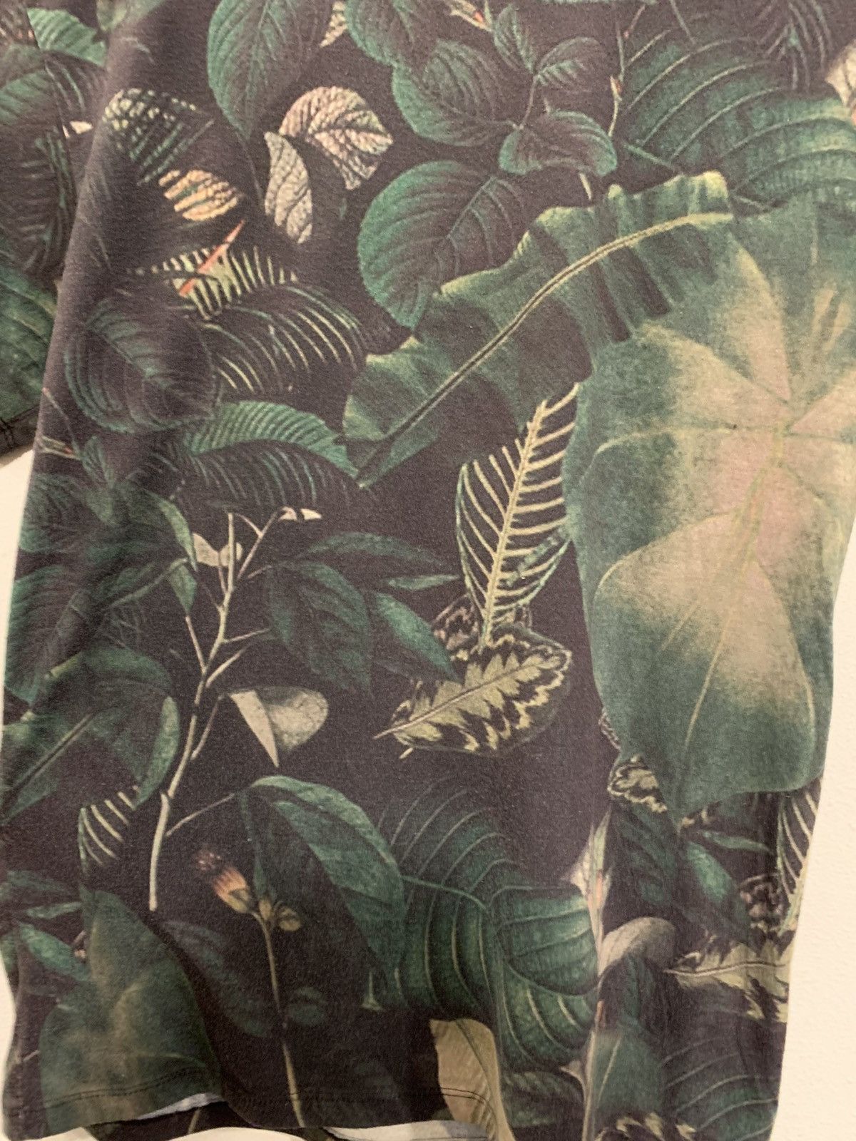 Vintage vintage Tropical leaf print tee Size US S / EU 44-46 / 1 - 2 Thumbnail
