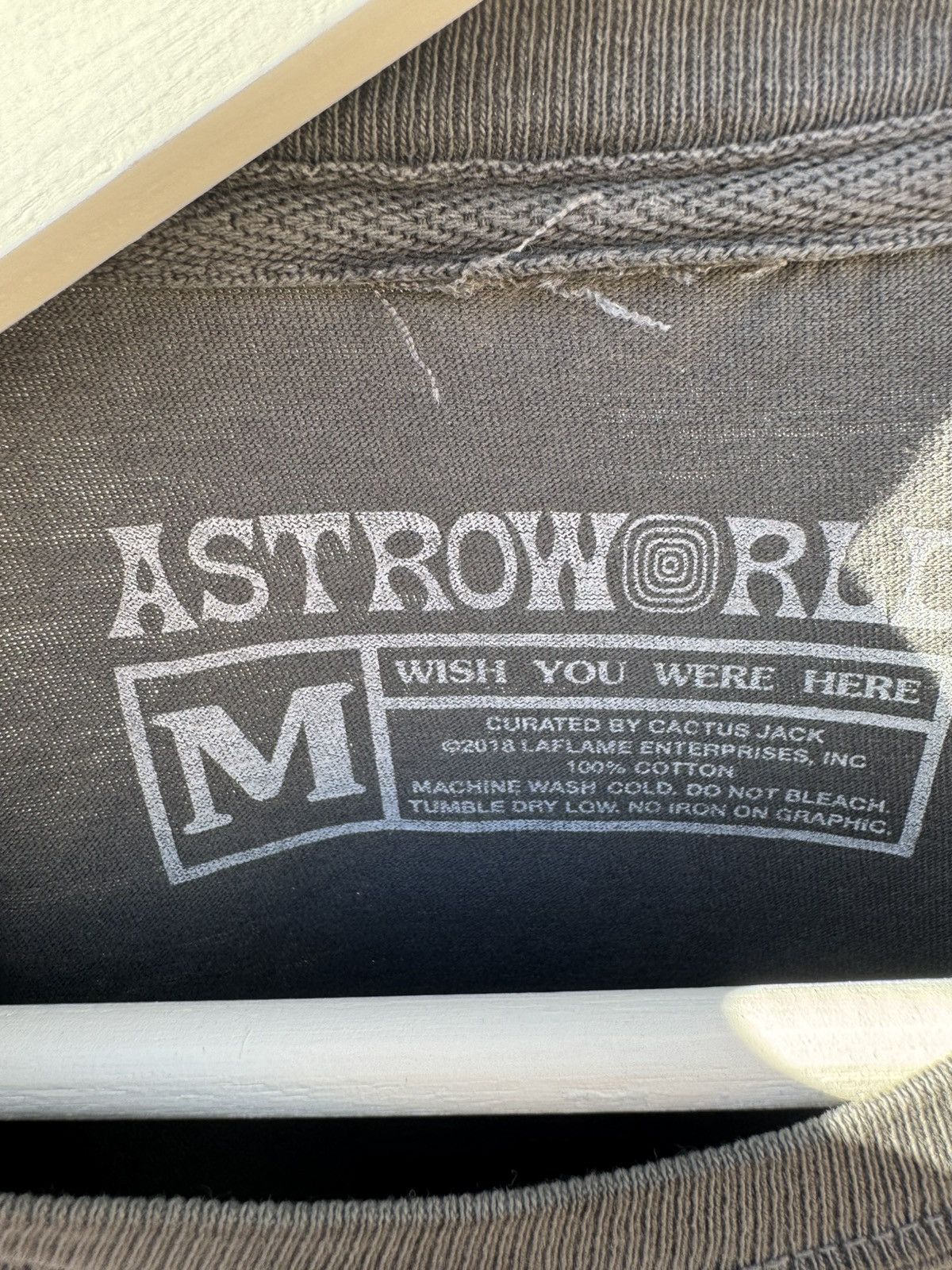 Travis Scott Travis Scott Astroworld Horse head date back Size US M / EU 48-50 / 2 - 3 Thumbnail