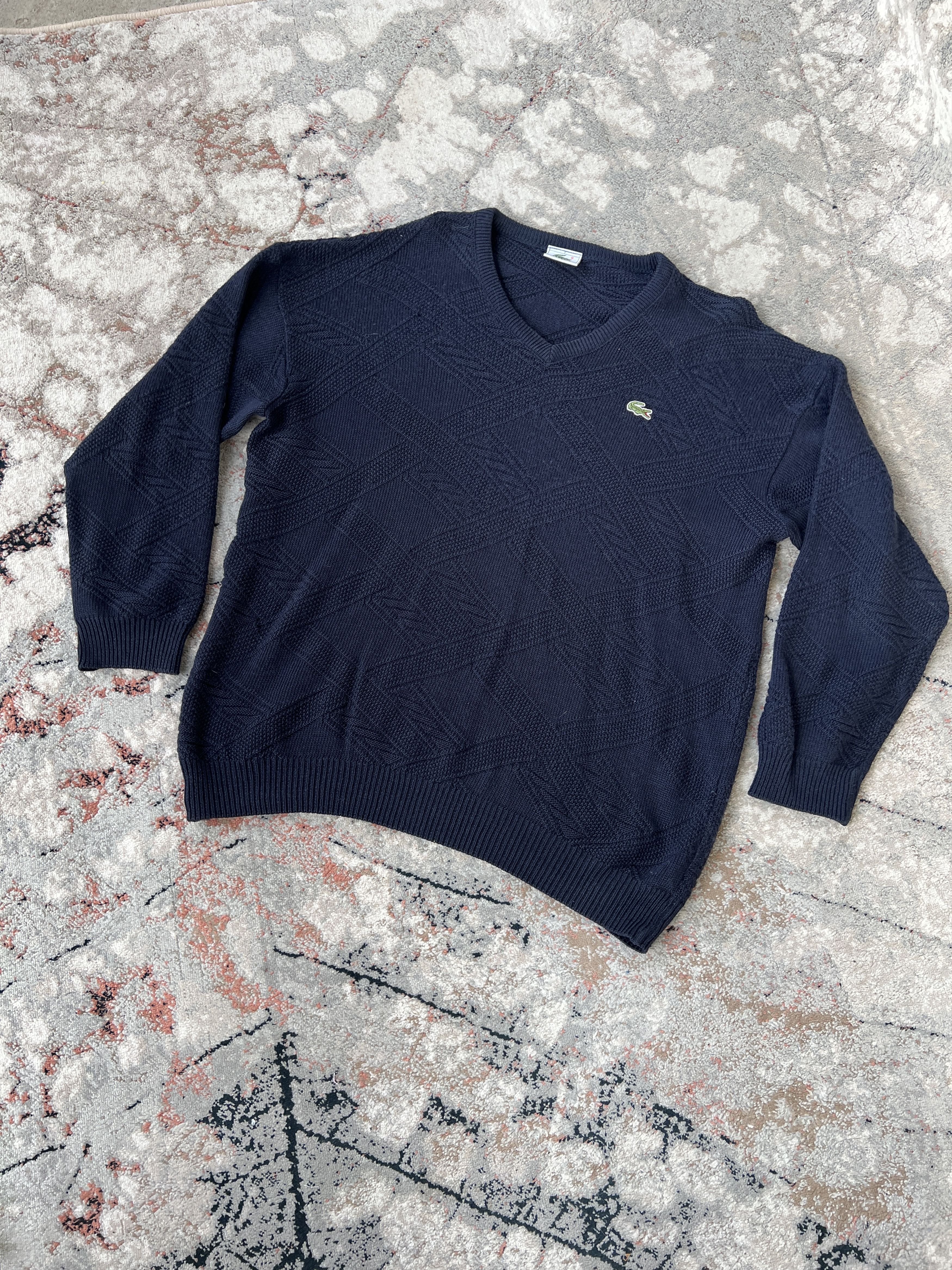 Lacoste Lacoste Vintage Sweater Size US XL / EU 56 / 4 - 1 Thumbnail