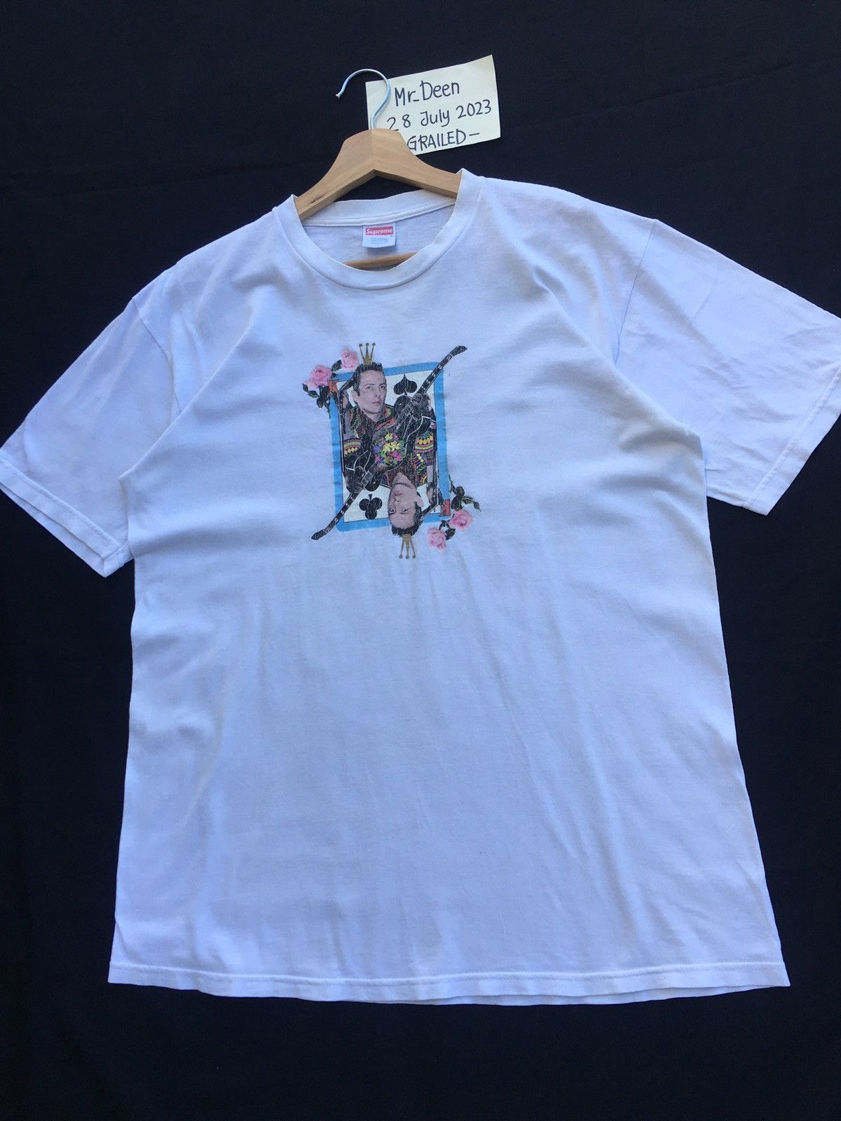 Supreme Rarest Supreme x Joe Strummer 2001 Printed Tshirt Size US L / EU 52-54 / 3 - 4 Thumbnail