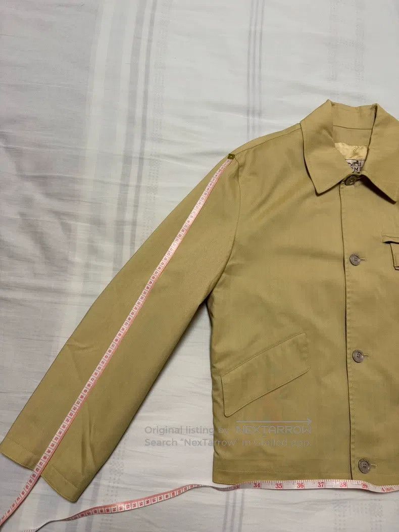 Hermes Hermes Mulberry Silk Jacket Coat Size US M / EU 48-50 / 2 - 6 Thumbnail