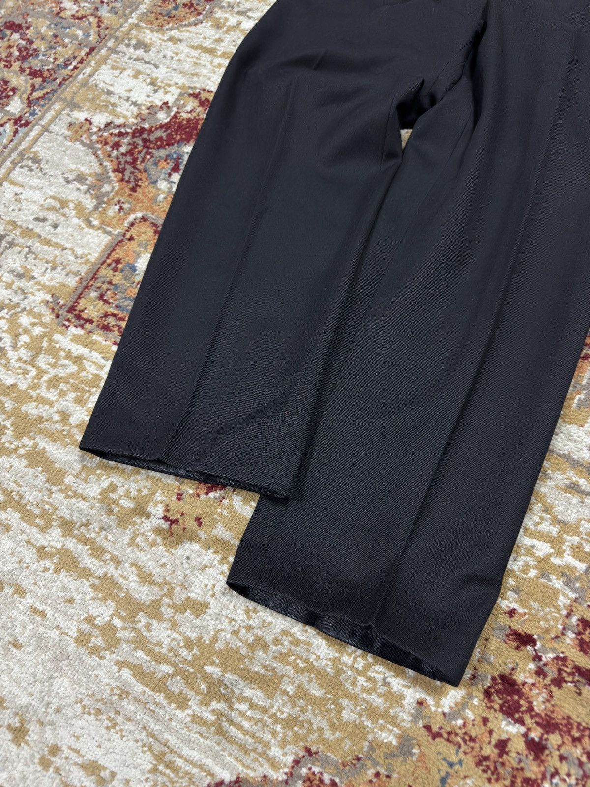 Other 1980s Wool Suit Pants Baggy Trousers Blend Balenciaga Rick Size US 30 / EU 46 - 2 Thumbnail