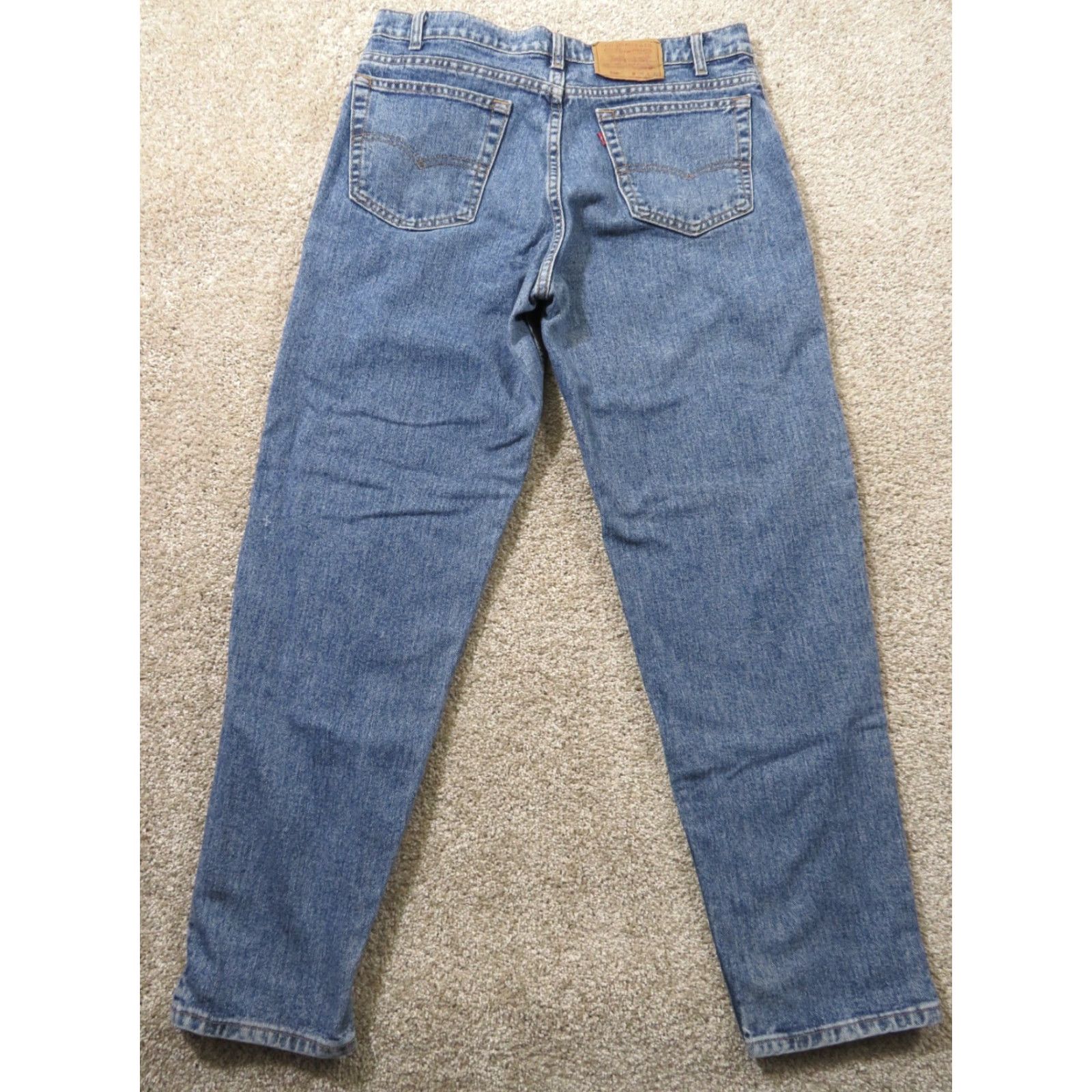 Levi's VINTAGE Levi's 550 Jeans Denim Straight 34x31 Blue Men's Regular Vintage 90s? (adjusted) Size US 34 / EU 50 - 7 Thumbnail