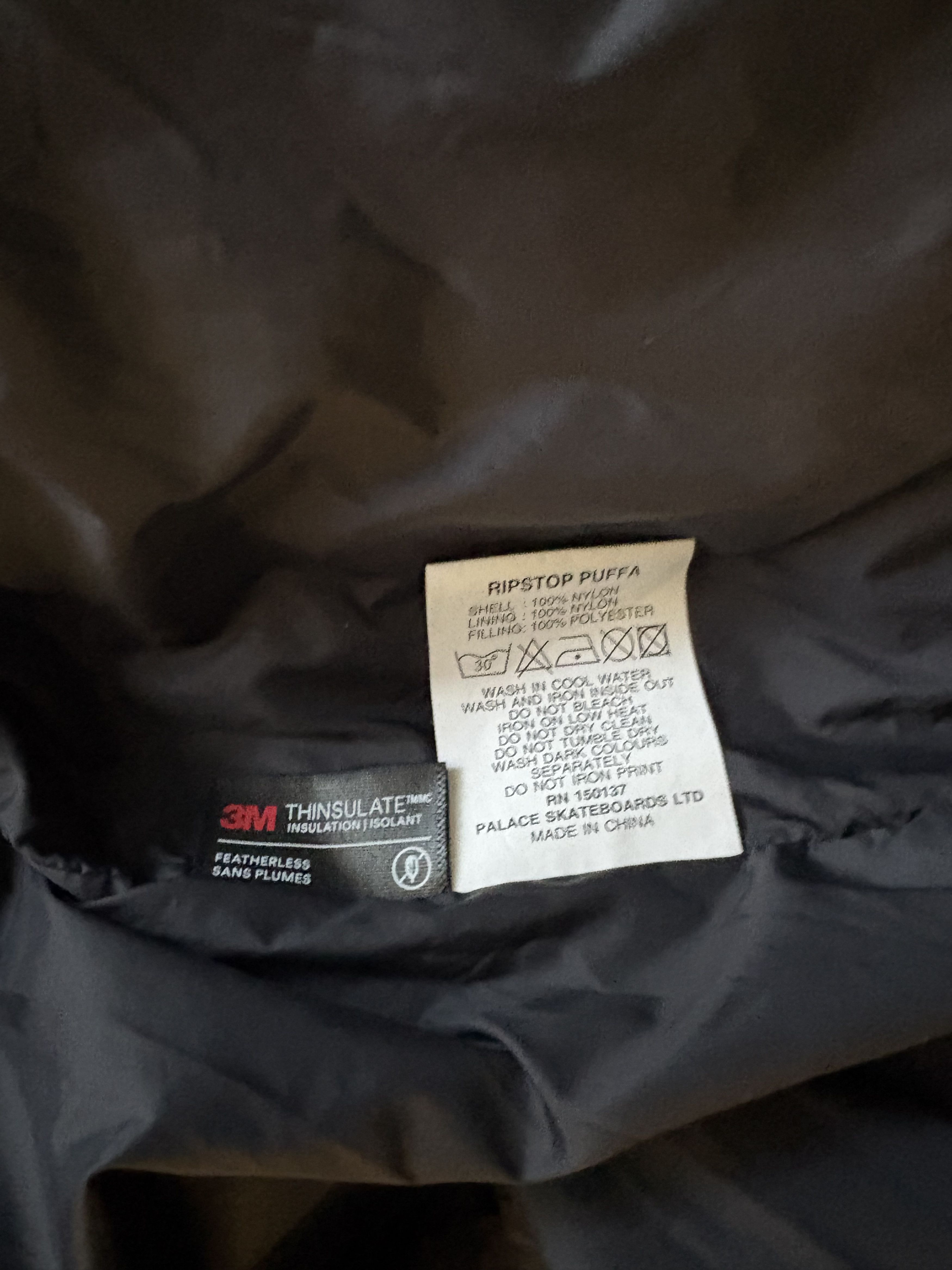 Palace Palace Ripstop Puffa Size US XL / EU 56 / 4 - 5 Thumbnail