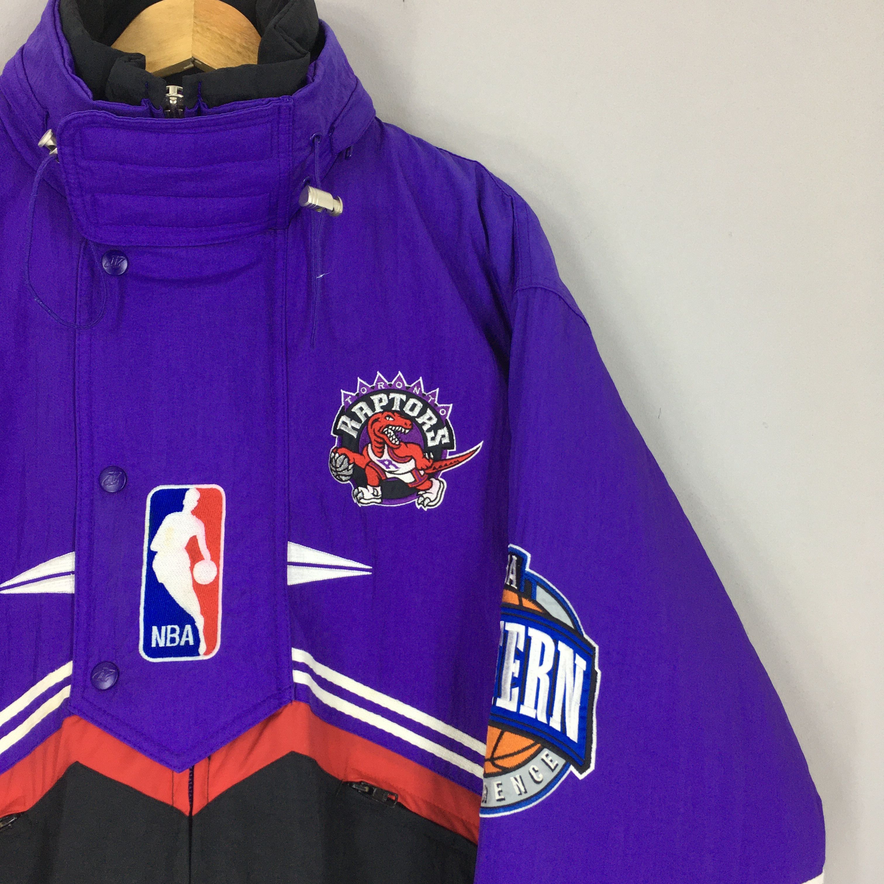 NBA × Starter RARE Vintage Toronto Raptors NBA Jacket Medium Size US M / EU 48-50 / 2 - 2 Thumbnail