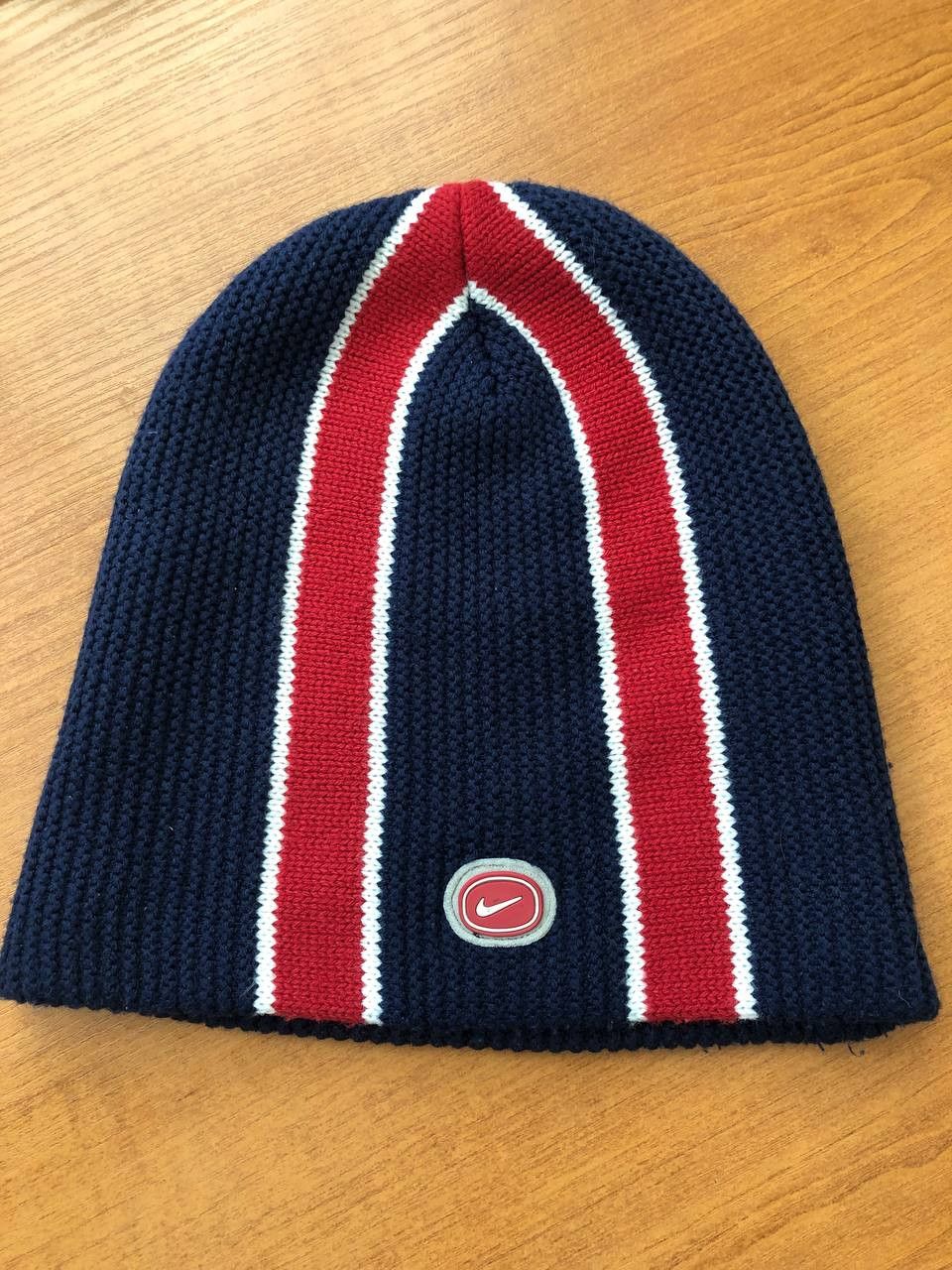 Nike × Vintage Vintage Nike 00s Unisex Beanie Hat Size ONE SIZE - 2 Thumbnail