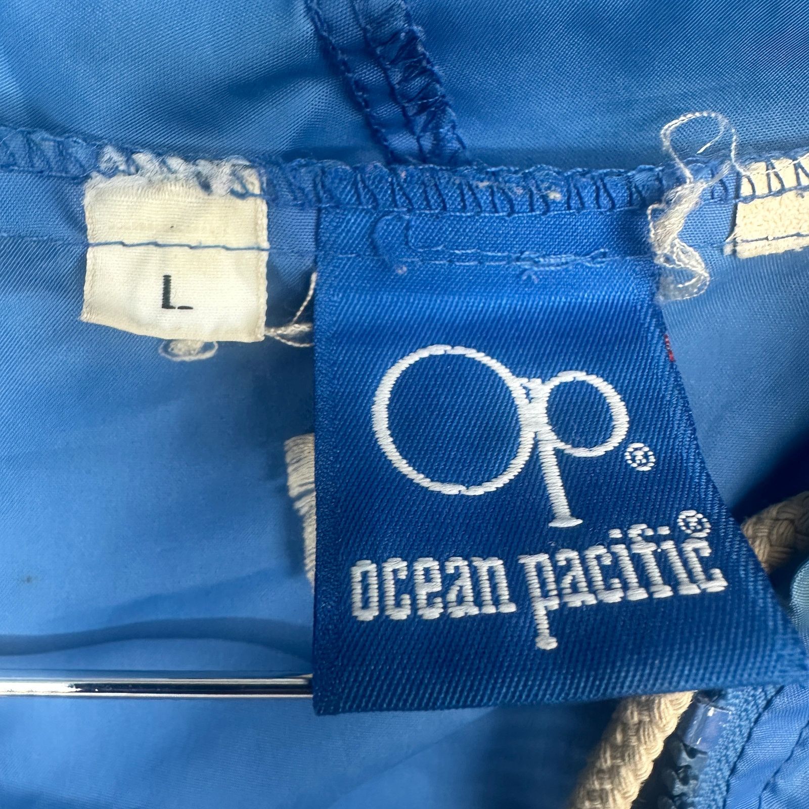Other Vintage 80s Op Ocean Pacific Anorak Windbreaker Jacket Large Size US L / EU 52-54 / 3 - 3 Thumbnail