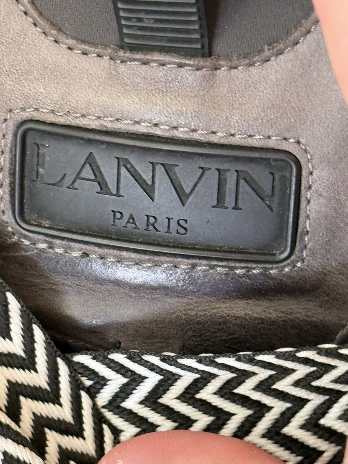 Lanvin Lanvin Curb Sneakers Size US 12 / EU 45 - 7 Thumbnail