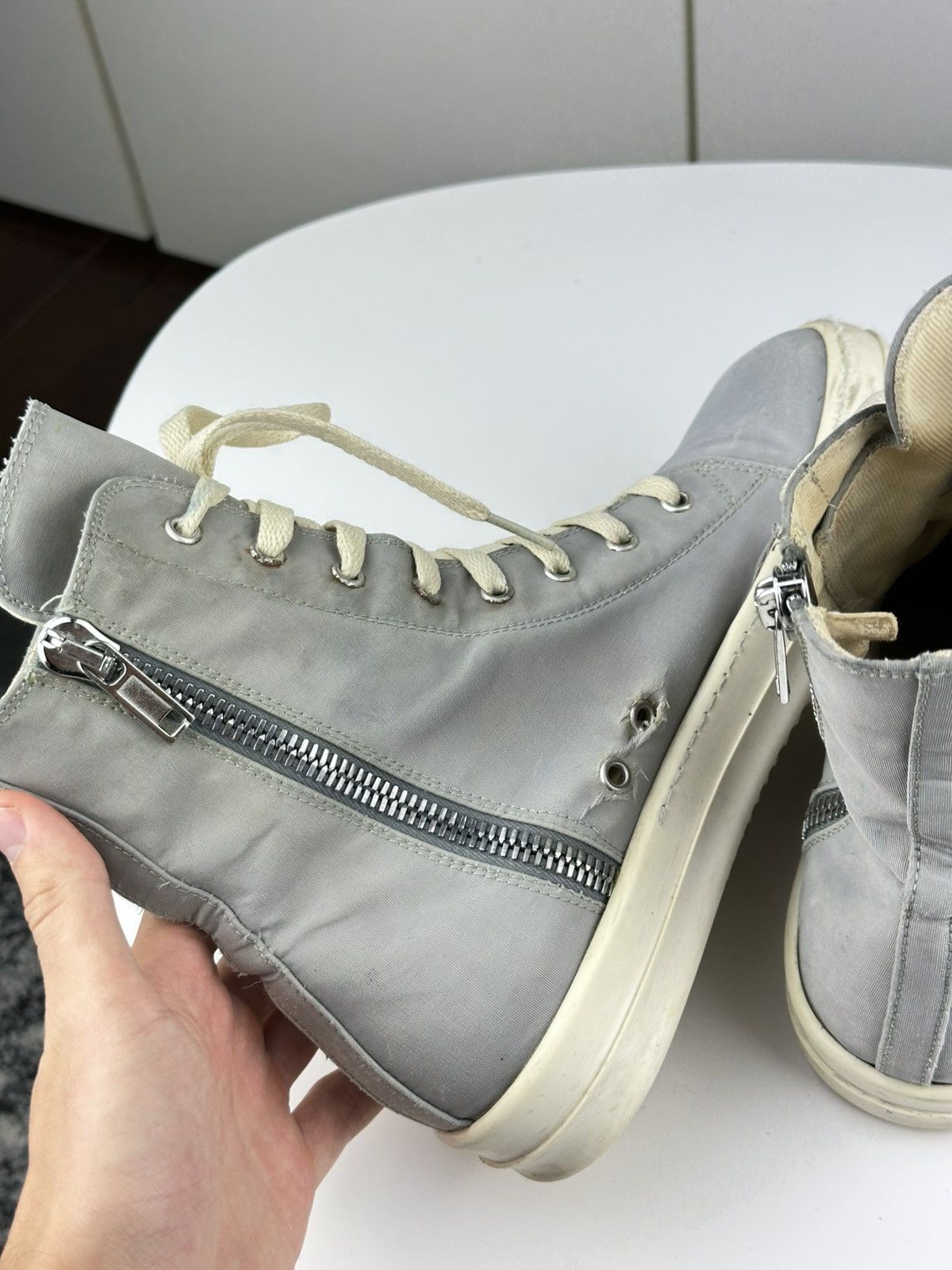 Rick Owens Rick Owens Vegan Sneaks 40 Menswear Avantgarde Designer Size US 8 / EU 41 - 5 Thumbnail