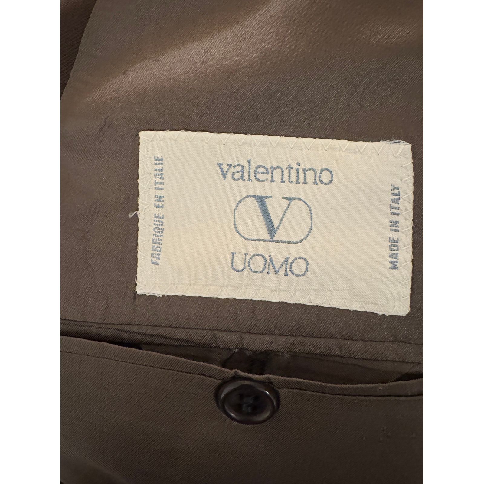Valentino Valentino UOMO Vintage Men's Brown Full Tux Size 40R - 8 Thumbnail