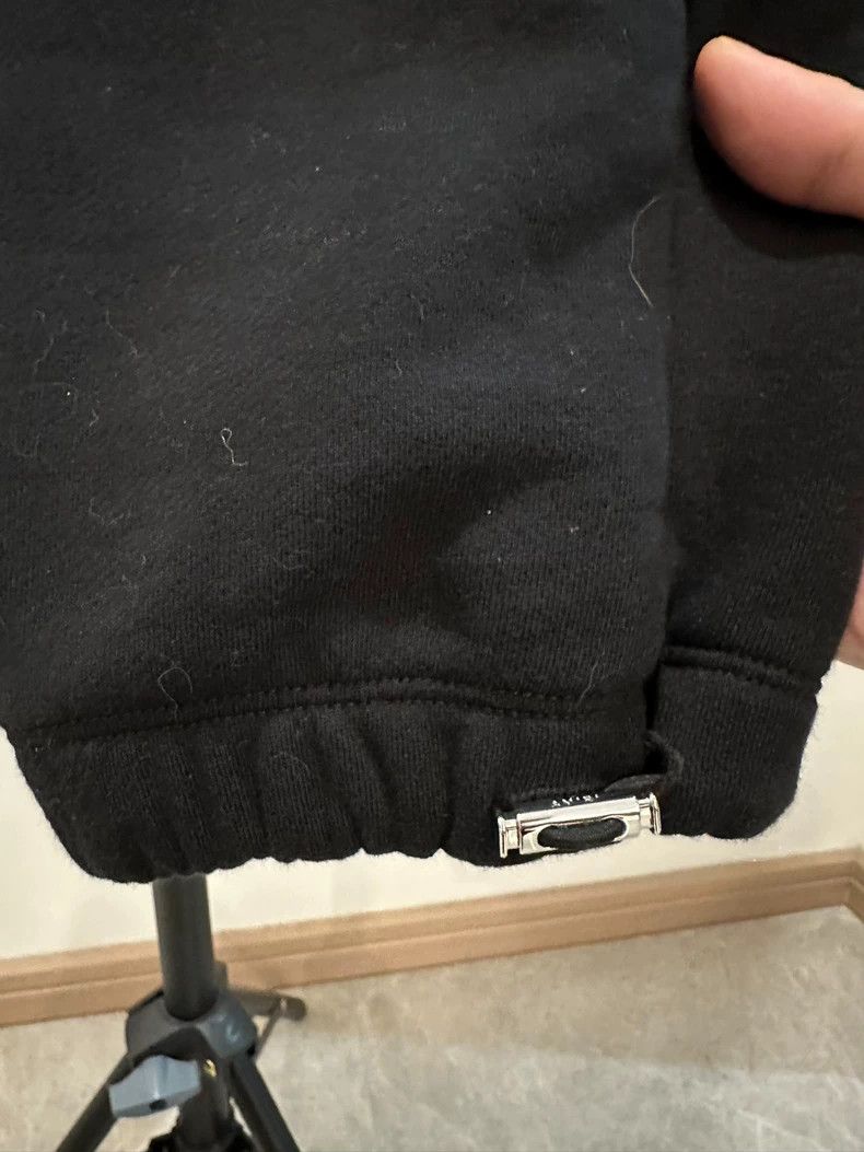 Amiri Amiri Size M Black logo cotton sweatpants 2503-Nextarrow Size US 34 / EU 50 - 5 Thumbnail