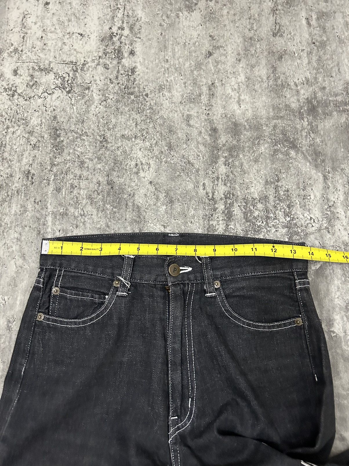 Japanese Brand × Karl Helmut × Pink House Pink House Bear Photo jeans Size US 27 - 17 Thumbnail